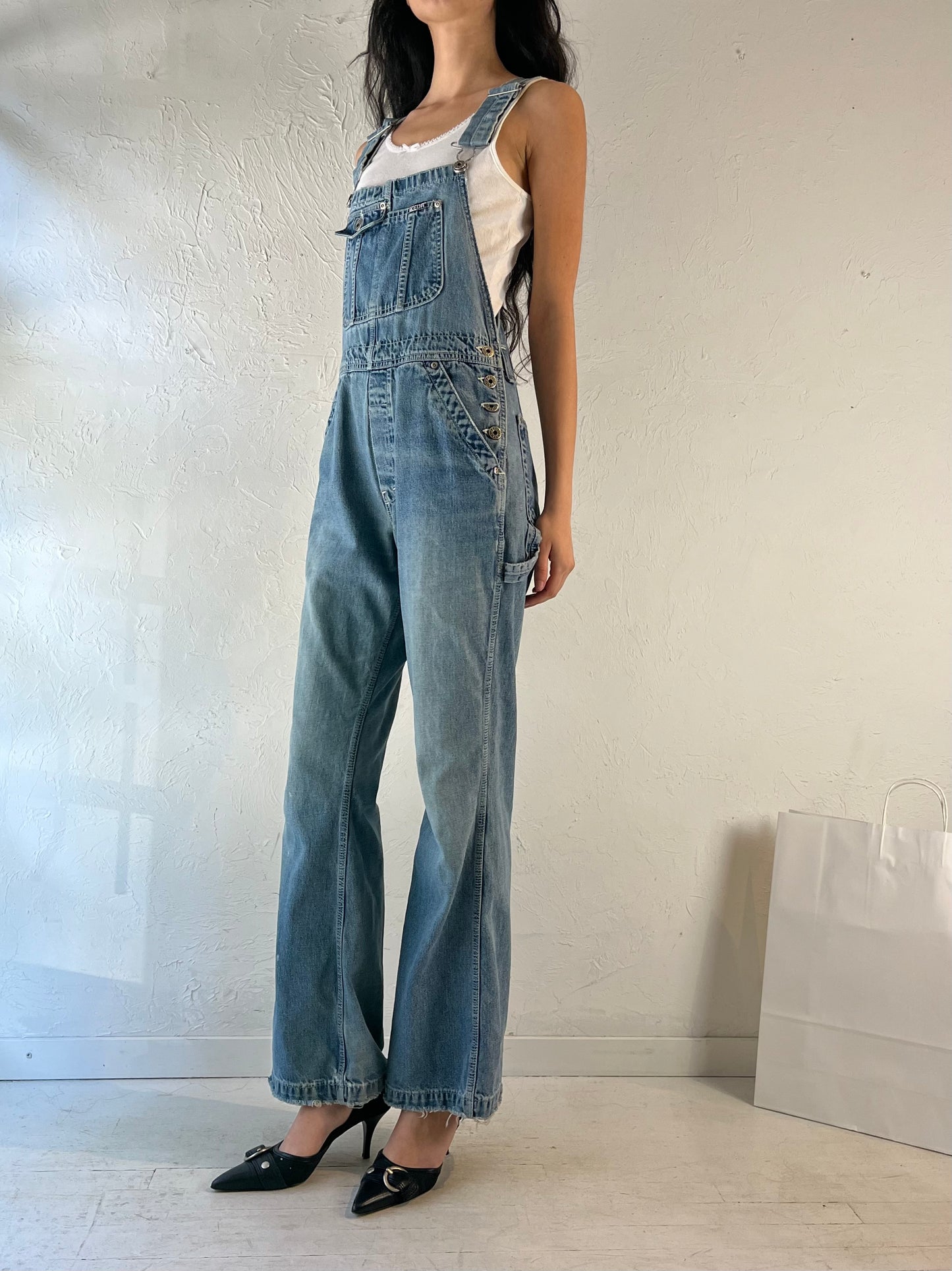 90s ‘Ikeda’ Denim Overalls / Medium