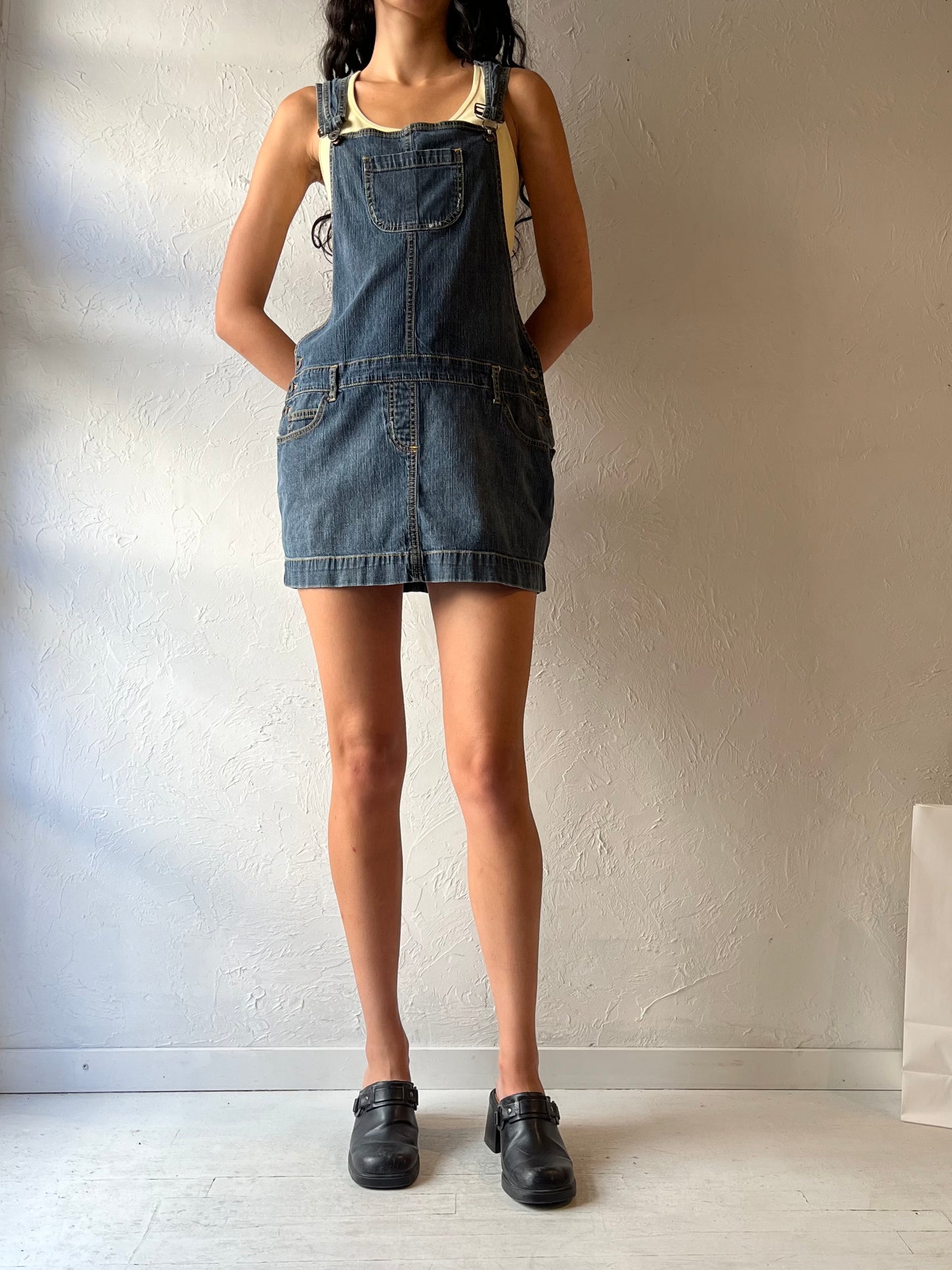 Y2K ‘Guess’ Denim Mini Dress / XL