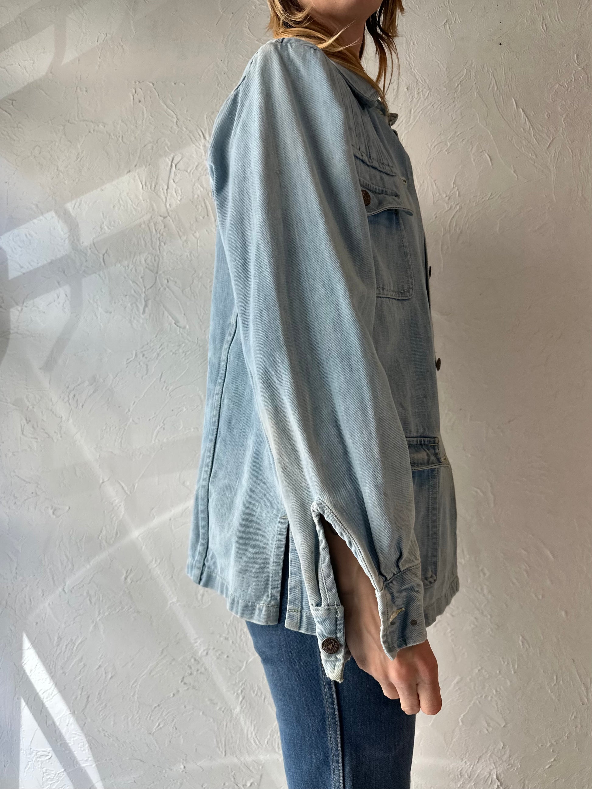 Vintage 'Marjone' Denim Jacket / Large