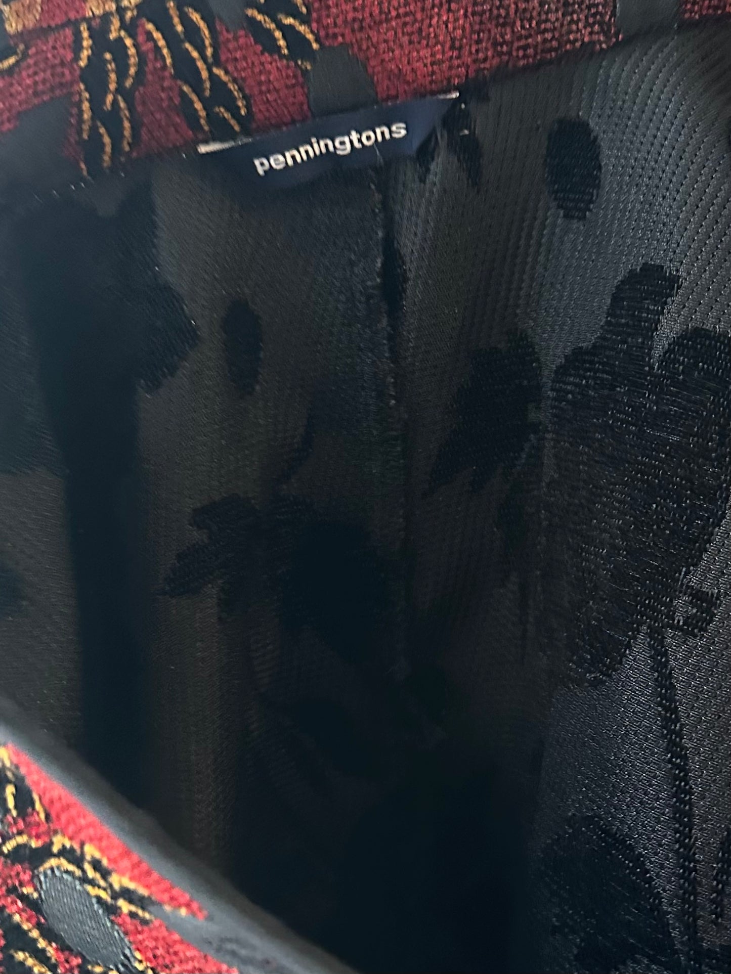 Y2k 'Pennington' Tapestry Jacket / Large