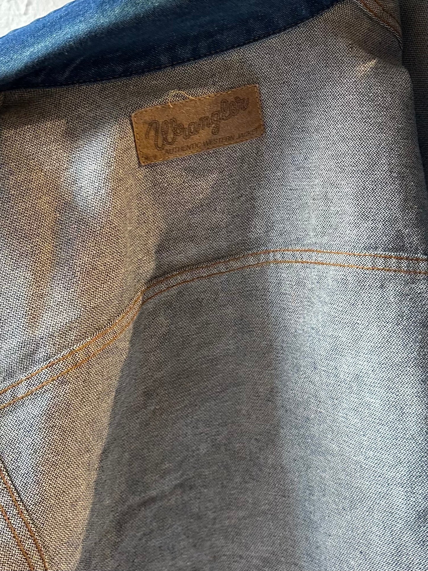 Vintage ‘Wrangler’ Denim Jacket / Large