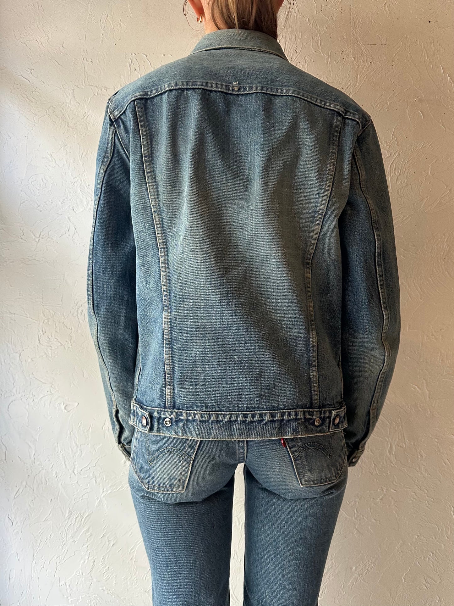 70s 'GWG' Denim Jacket / Small