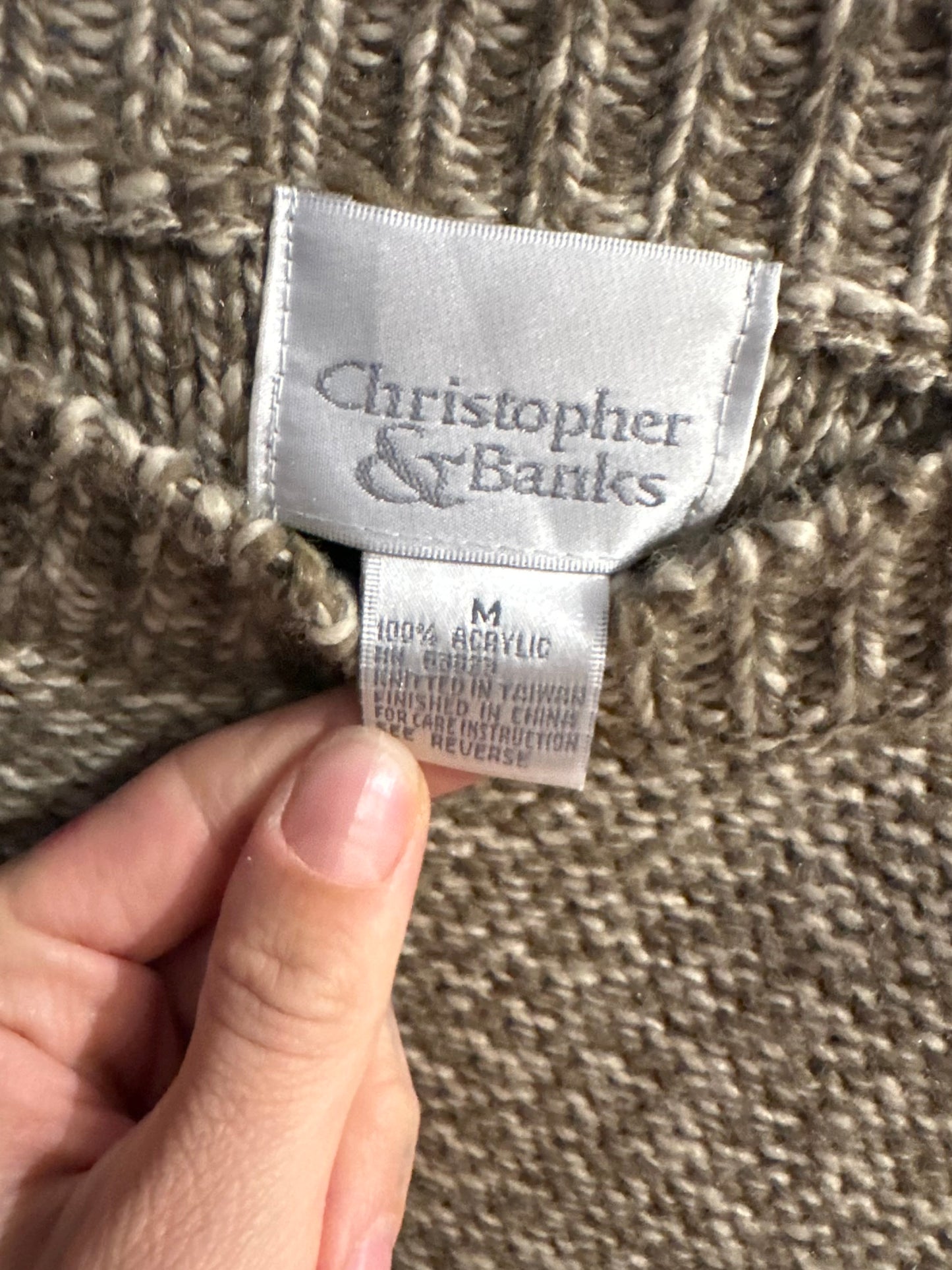90s ‘Christopher & Banks’ Sweater / Medium