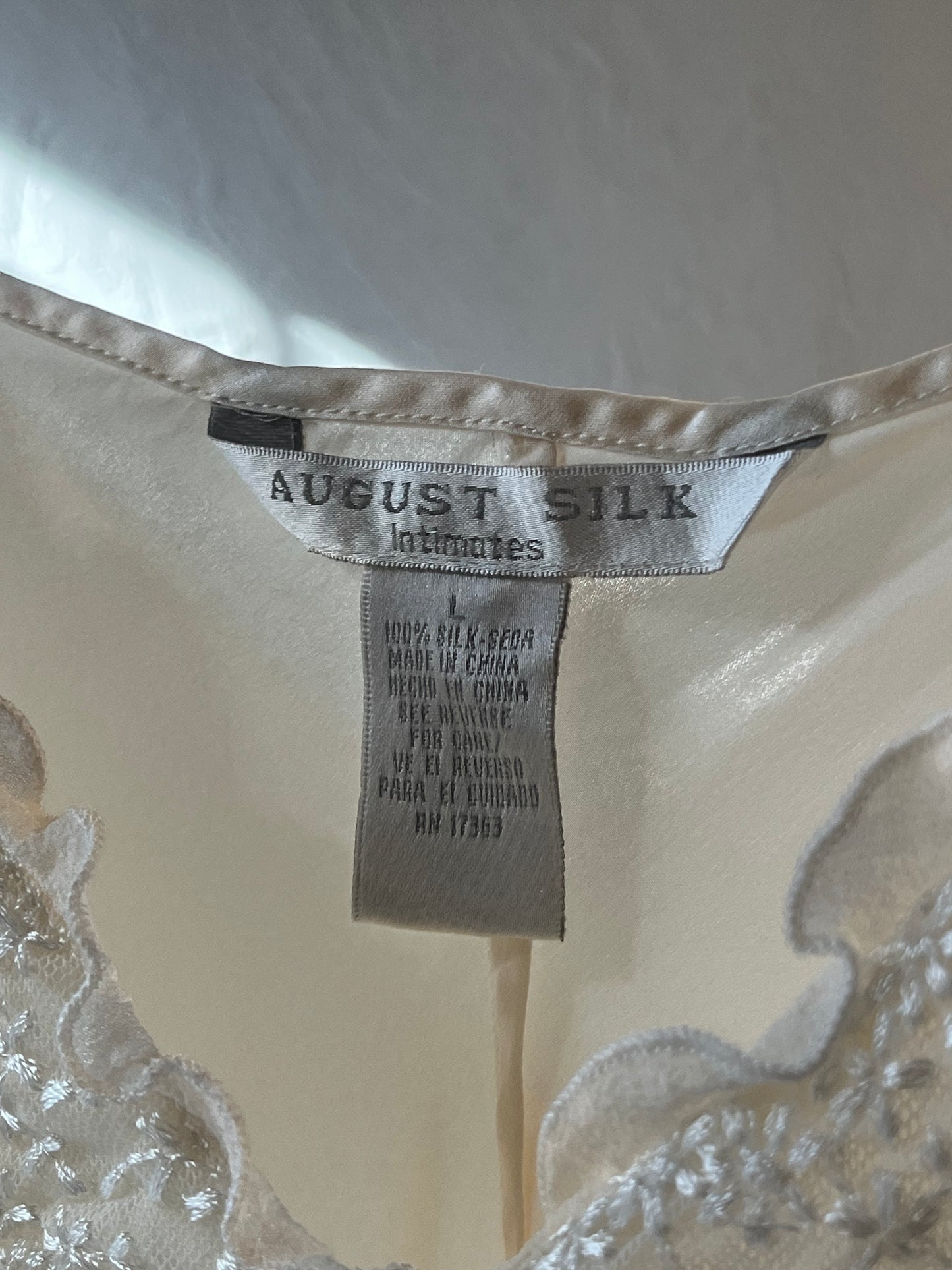 Y2k 'August Silks' Slip Dress / Large