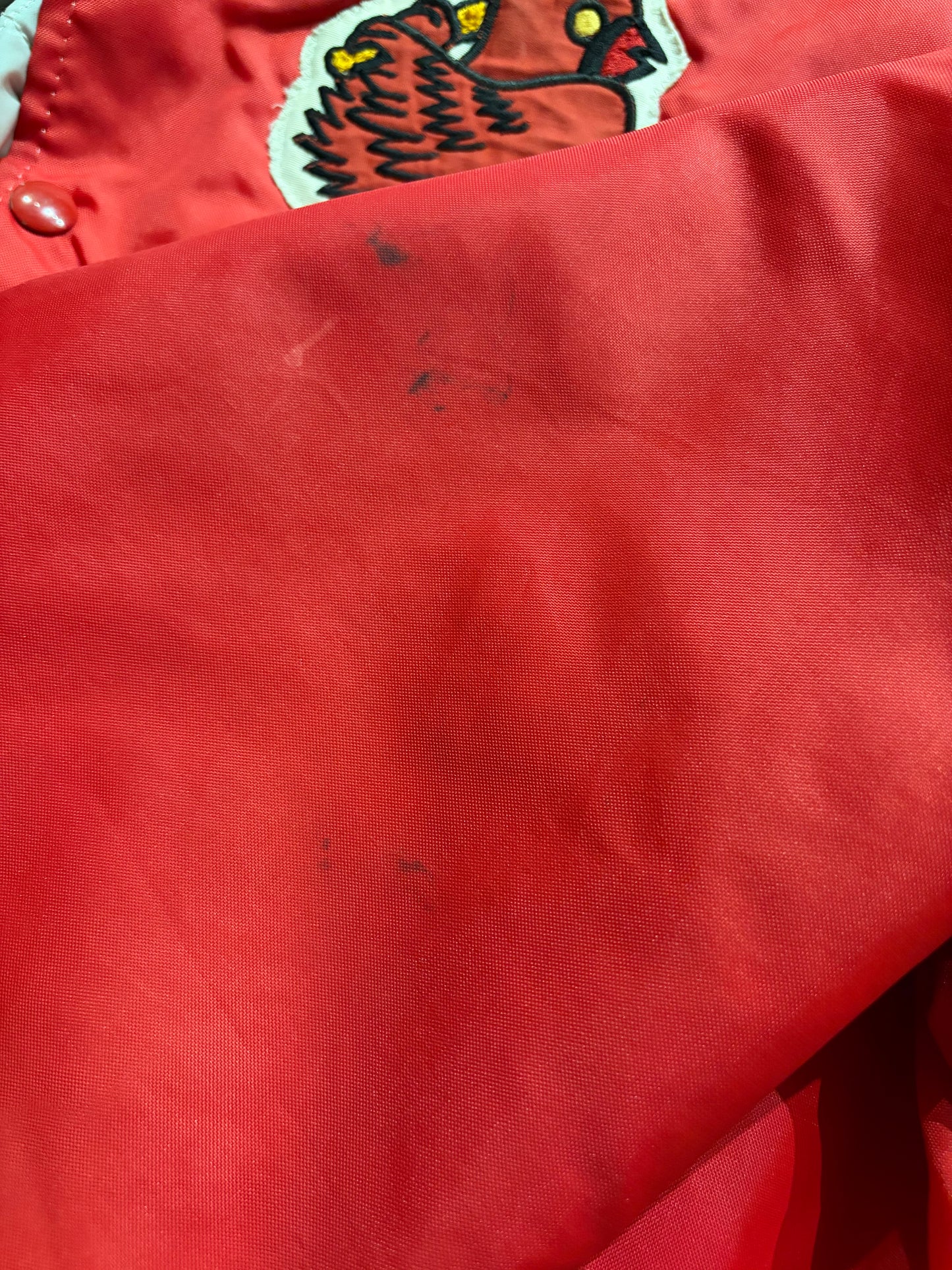 80s 'Cardinals' Bomber Jacket / XL