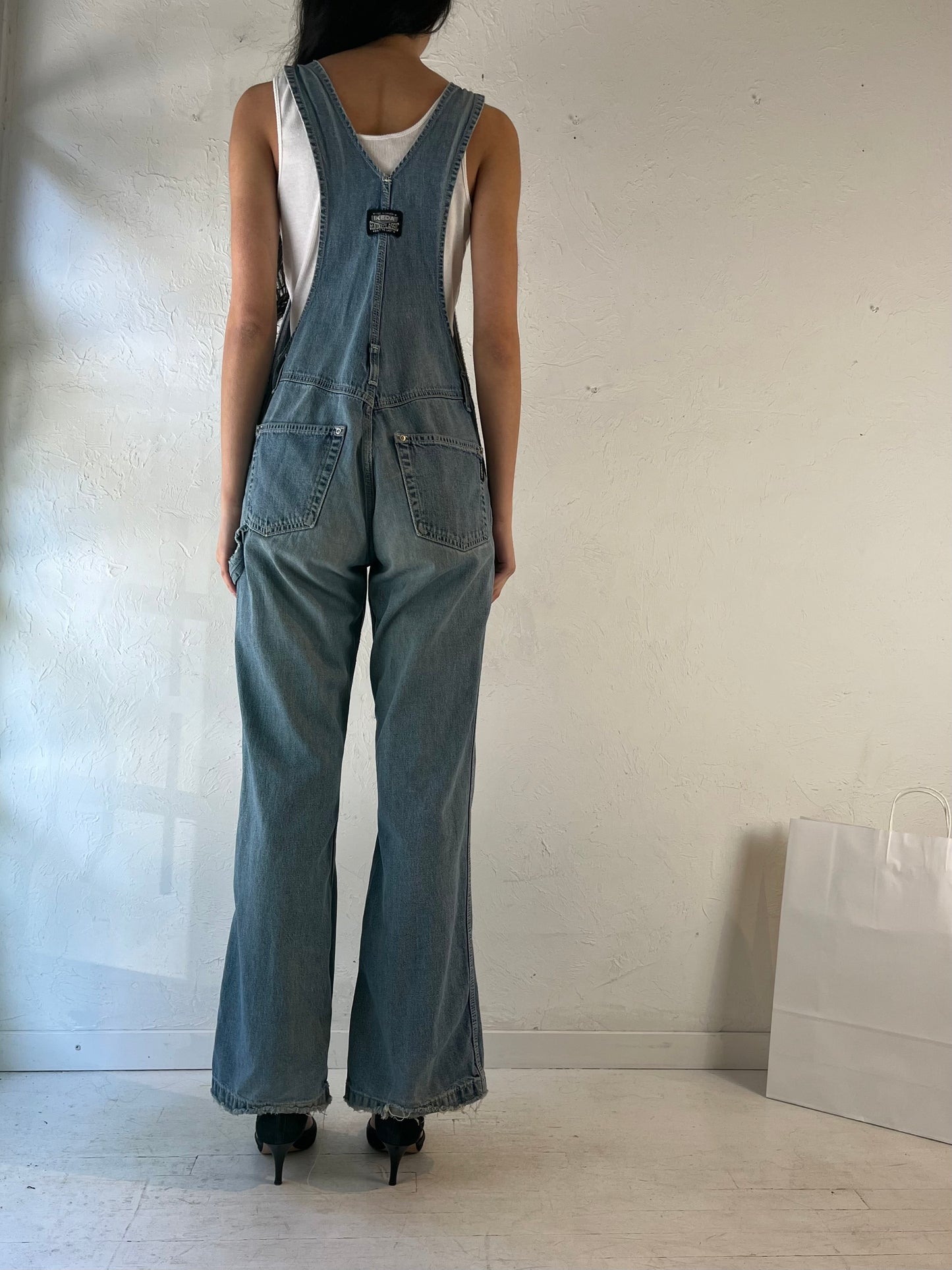 90s ‘Ikeda’ Denim Overalls / Medium