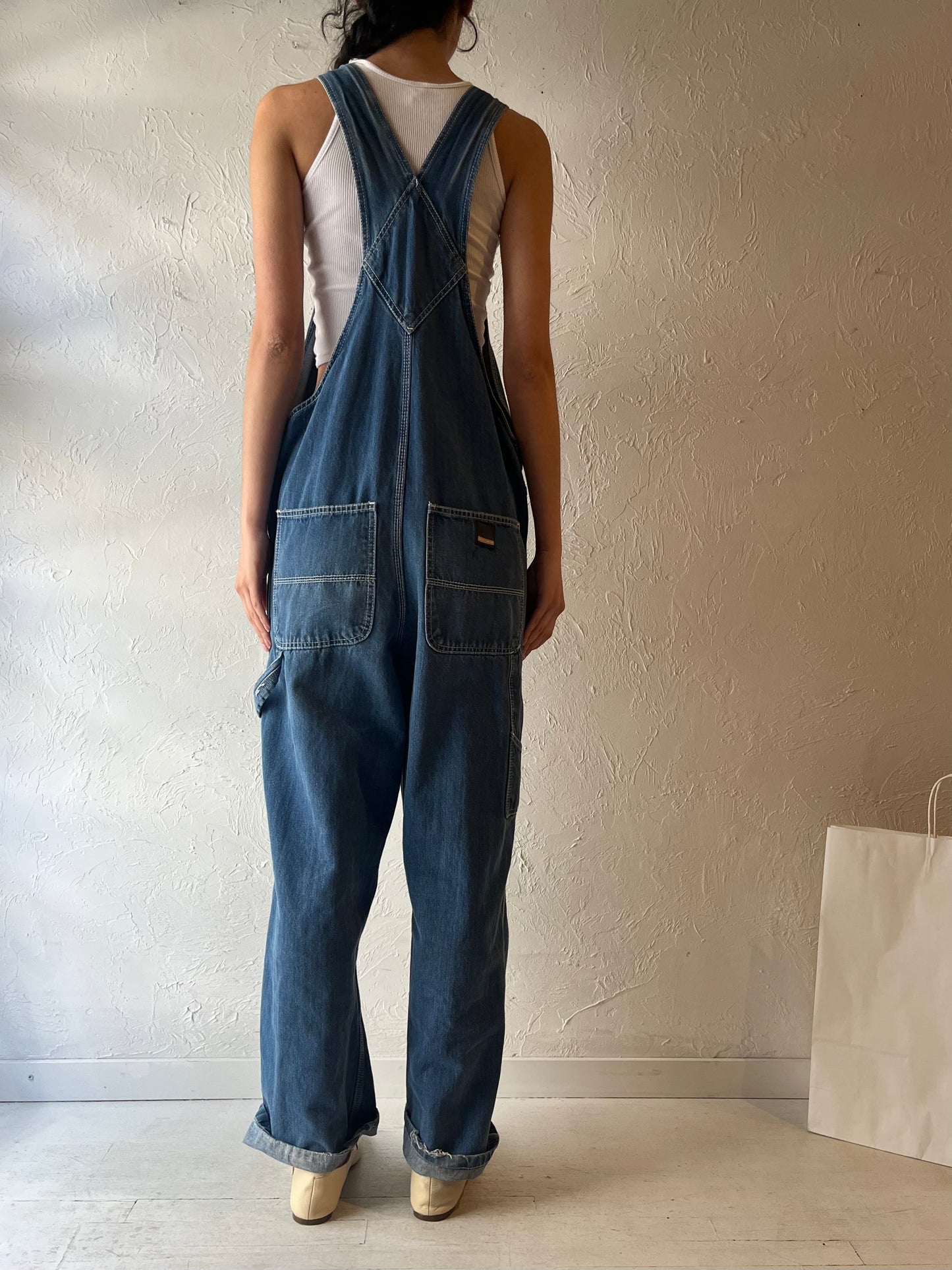 Y2K ‘Craftsman’ Denim Overalls / Medium