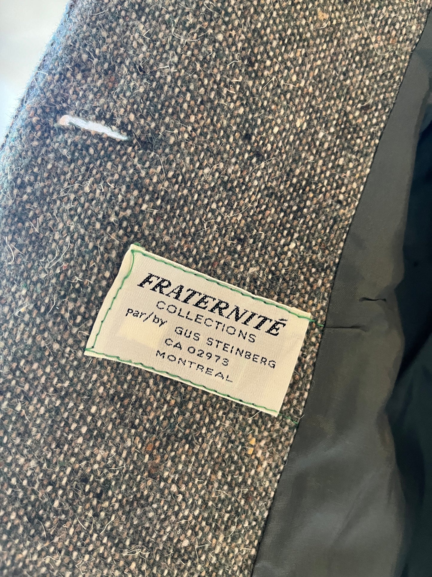 80s ‘Fraternite’ Blazer Jacket / Small - Medium