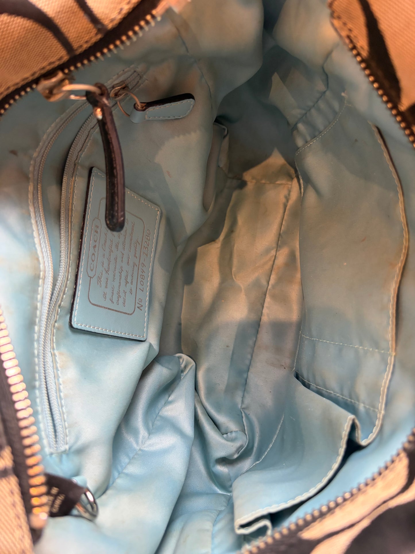 Y2K ‘Coach’ Monogram Purse