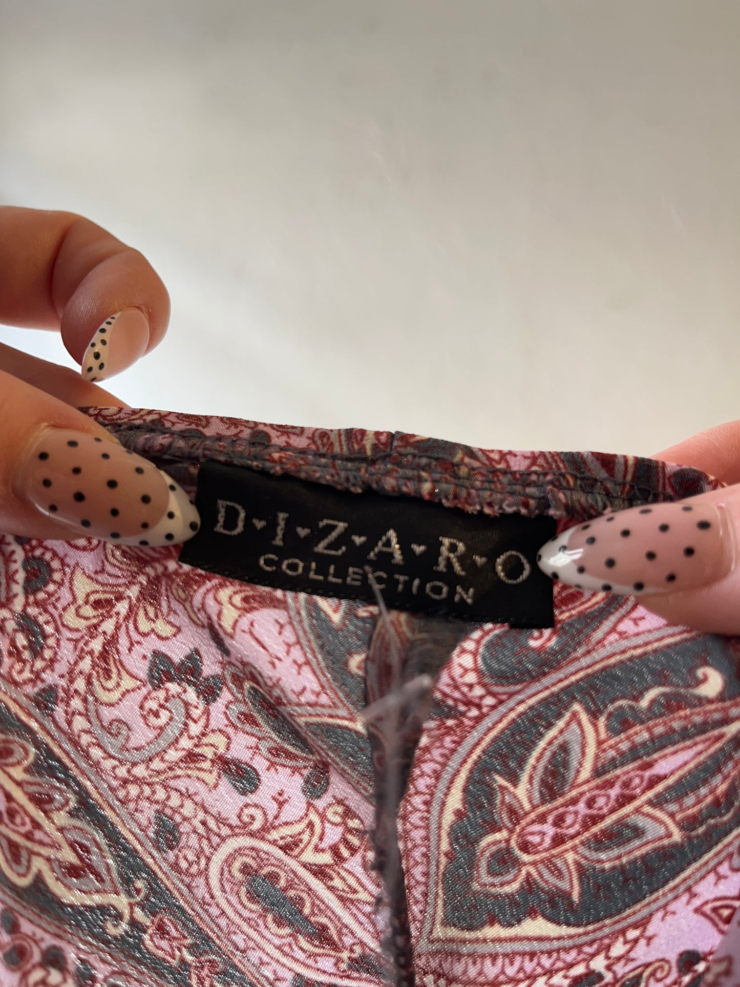 Y2k Paisley Patterned Dress / Medium