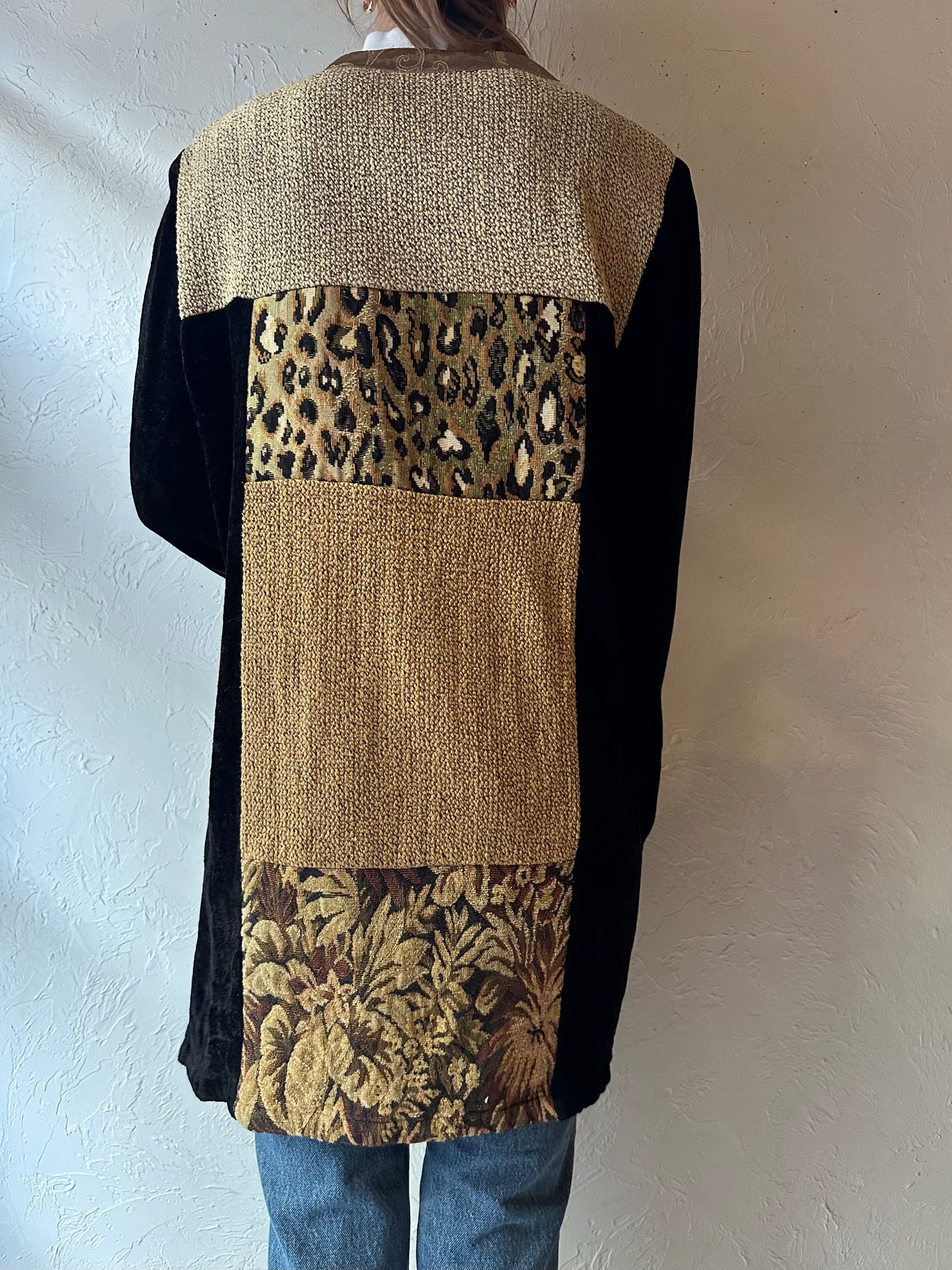 90s 'Allure' Tapestry Coat / Medium