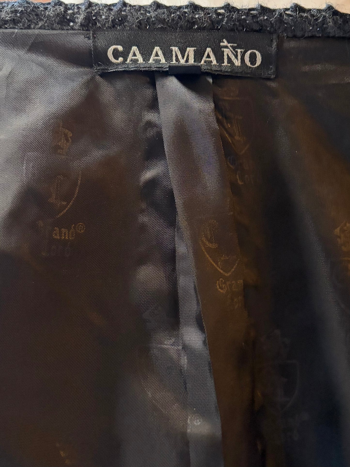 Y2k 'Caamano' Alpaca Floral Cardigan Sweater / Small