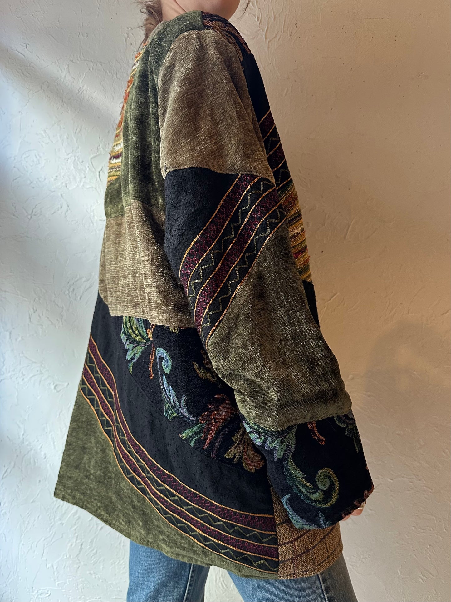 90s 'Julia' Tapestry Jacket / XL