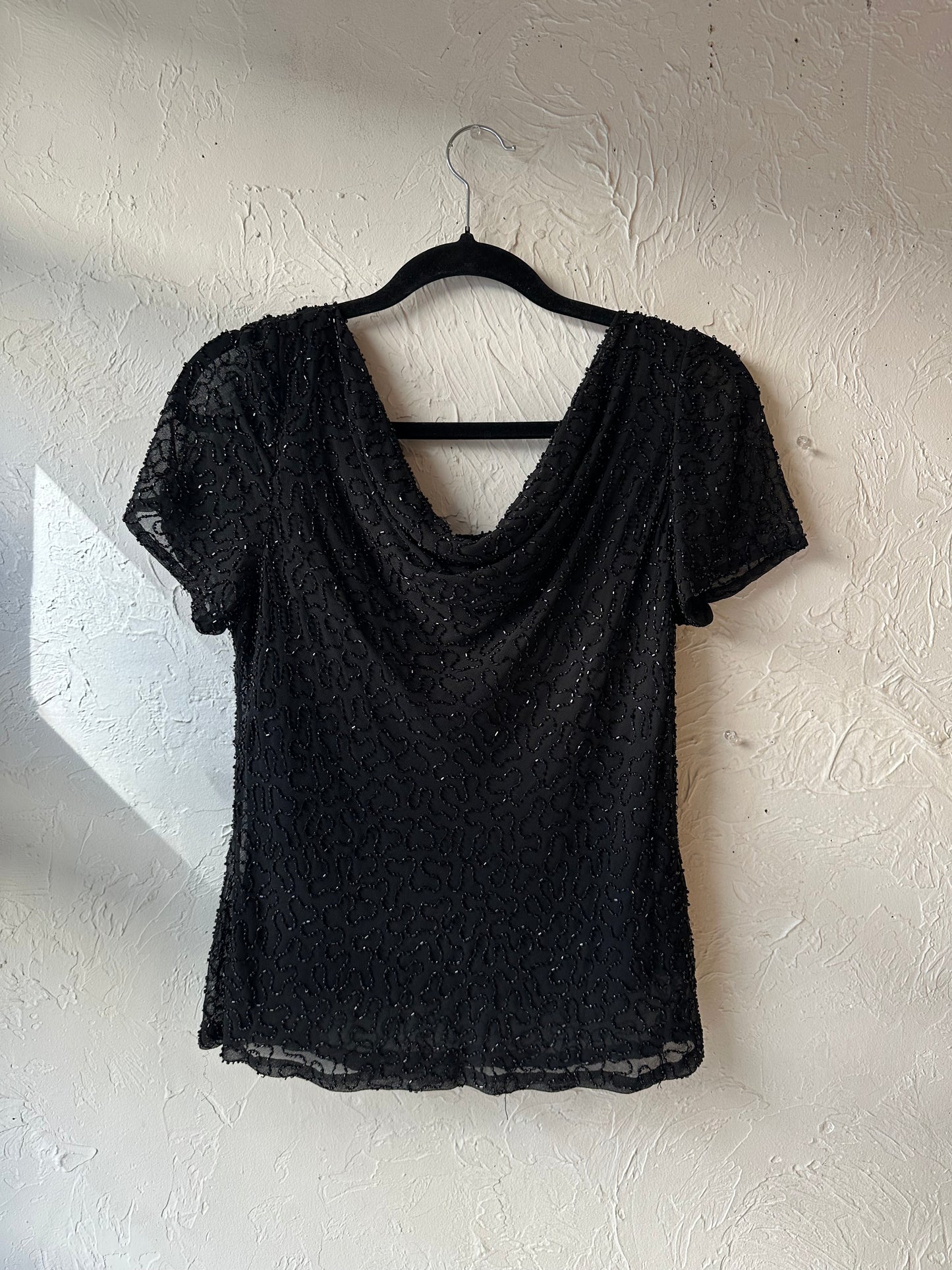 90s ‘JMD’ Beaded Top / Large