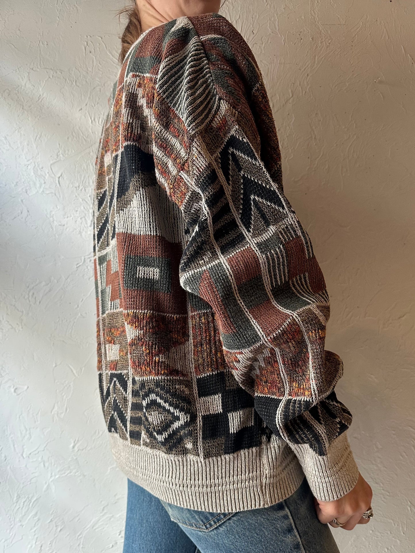 90s 'Jantzen' Grandpa Sweater / XL