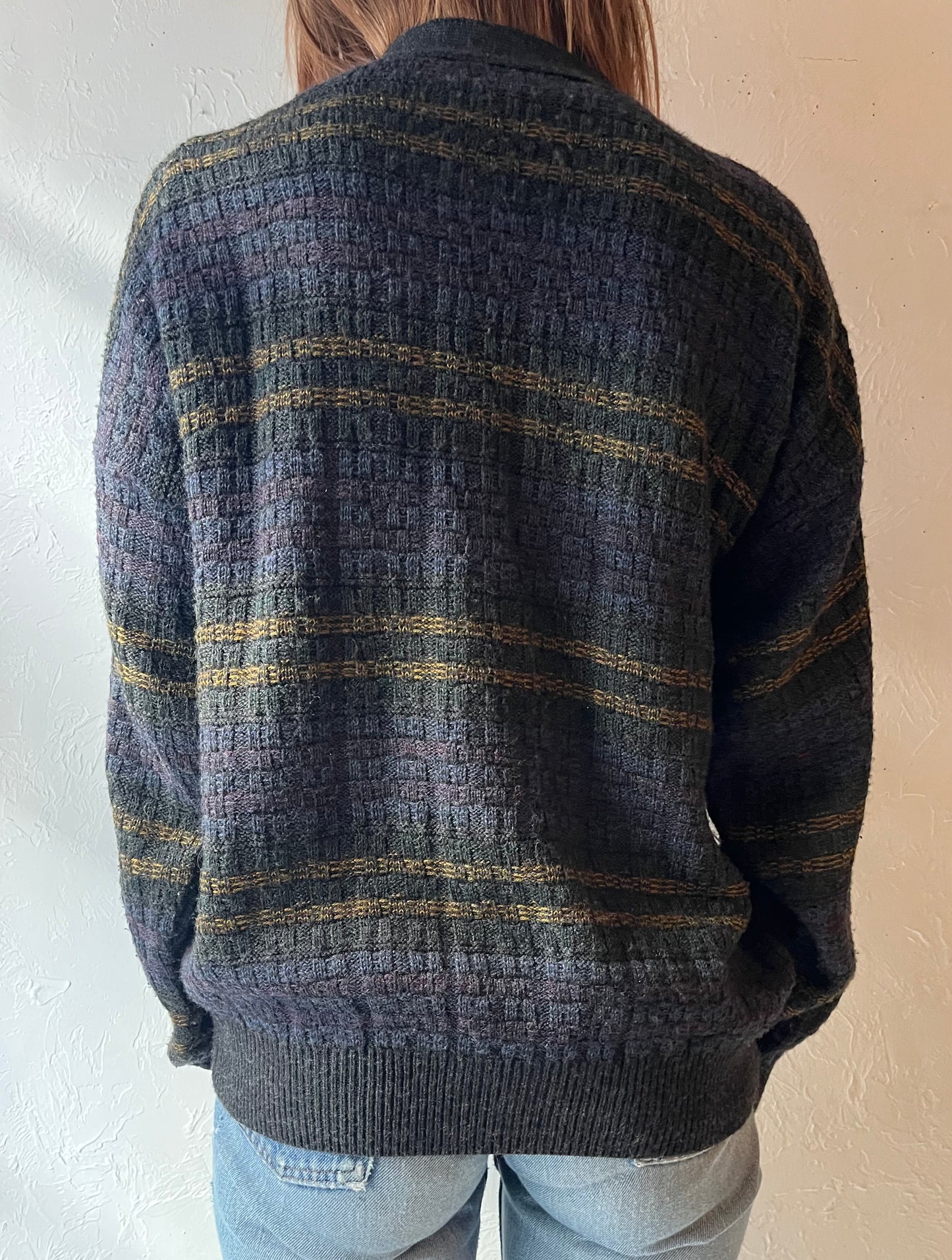 90s ‘Jantzen’ Acrylic Cardigan Sweater / Medium