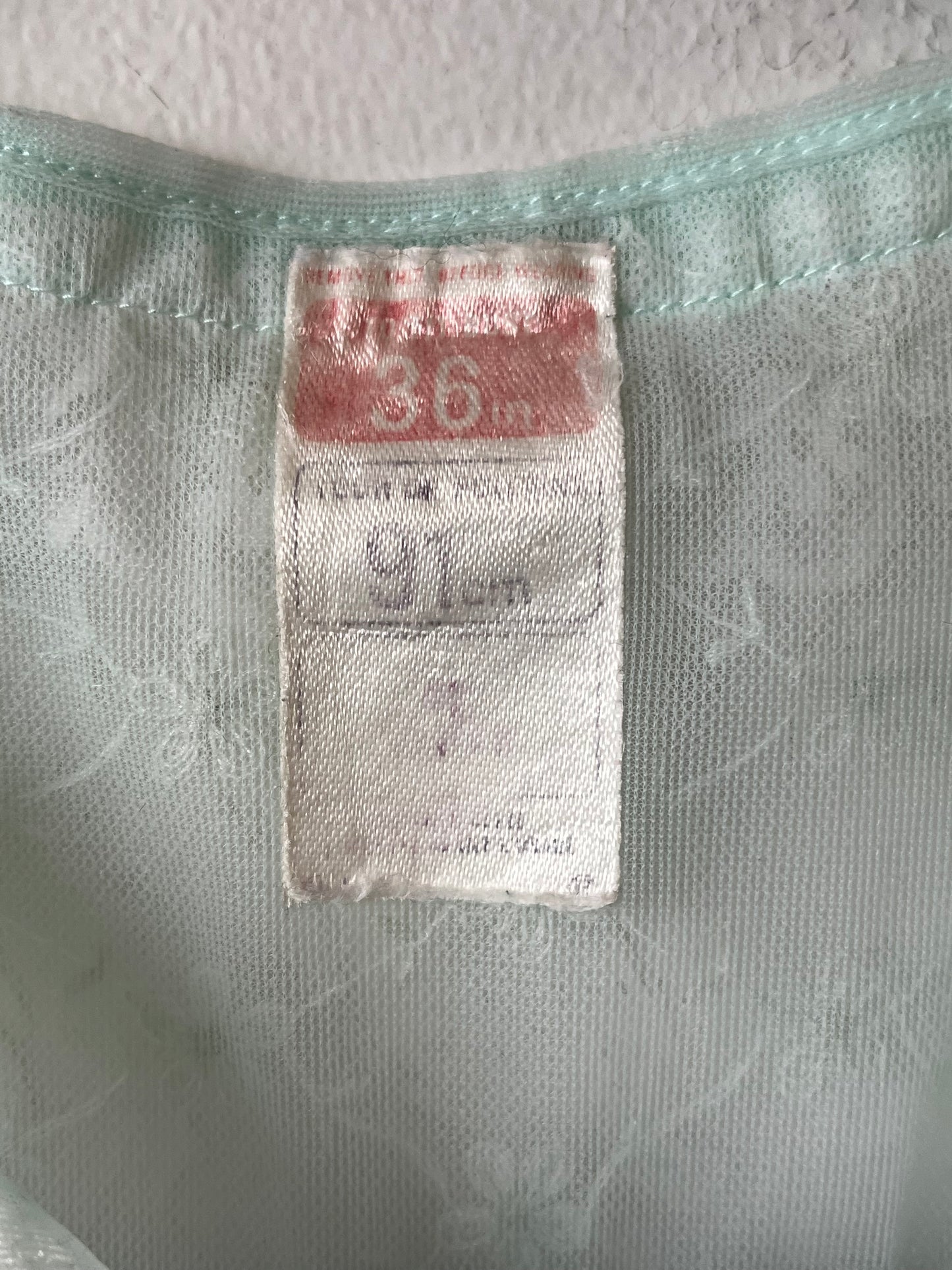 70s 'St Micheal' Mint Green Night Dress / Small