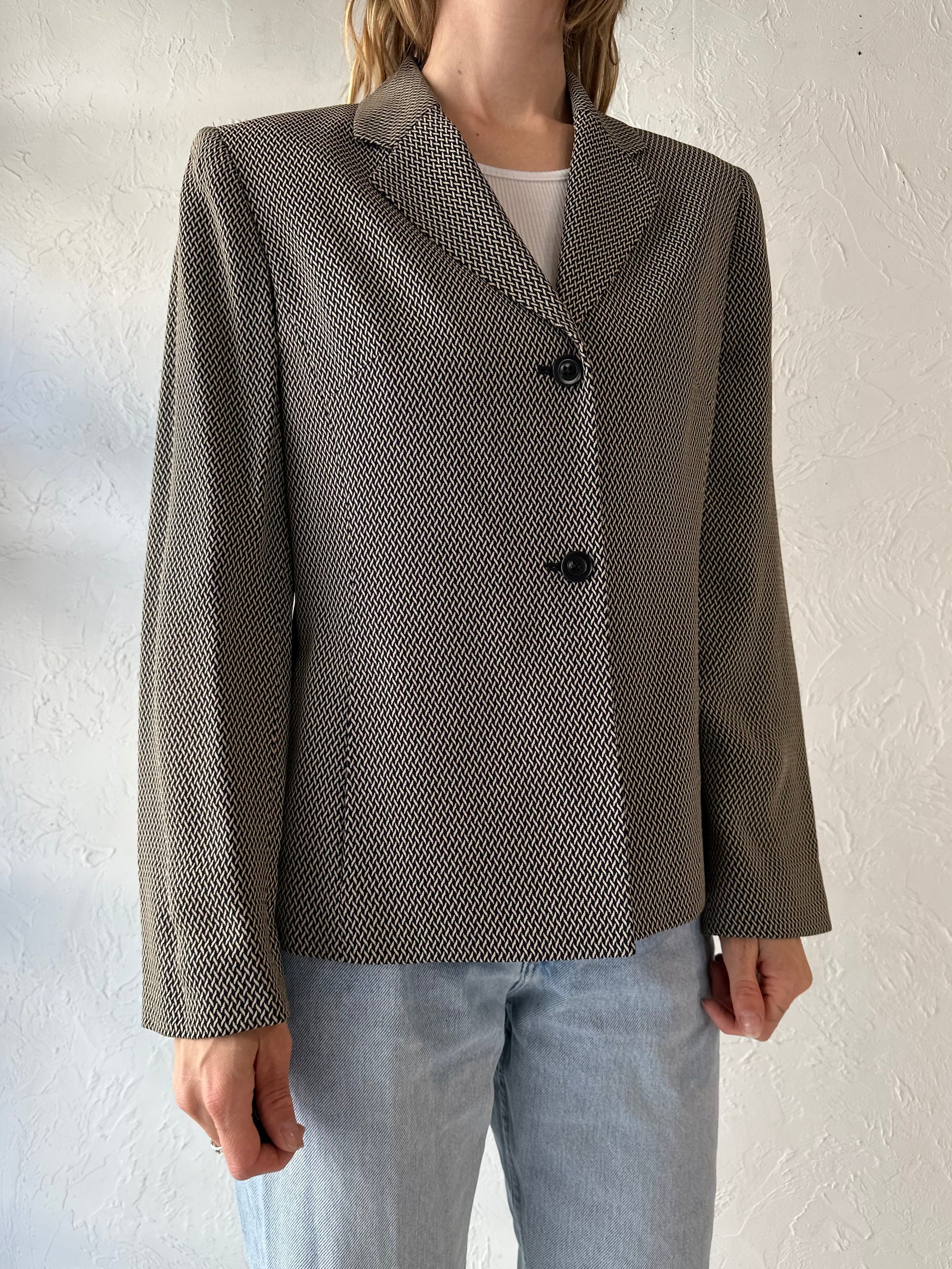 90s 'Jones Wear' Blazer Jacket / Small