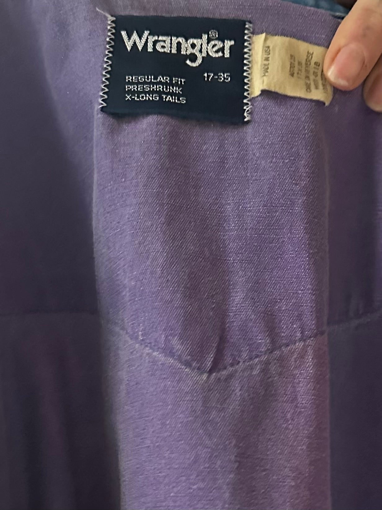 90s ‘Wrangler’ Rainbow Striped Thick Cotton Western Shirt / Large