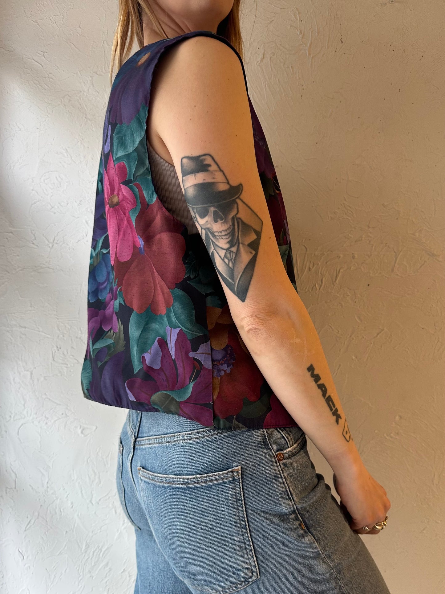90s ‘Alfred Dunner’ Floral Vest / Large