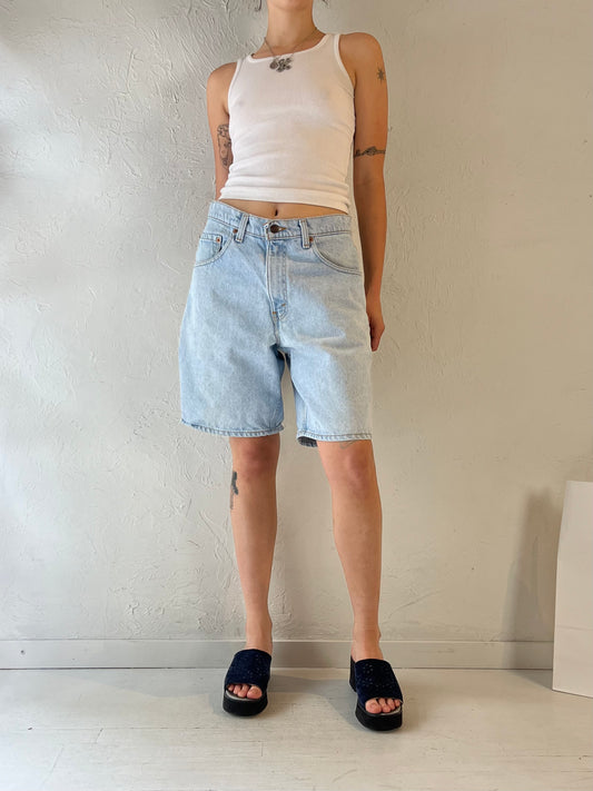 90s 'Levis 560' Denim Shorts / Made in USA / 31