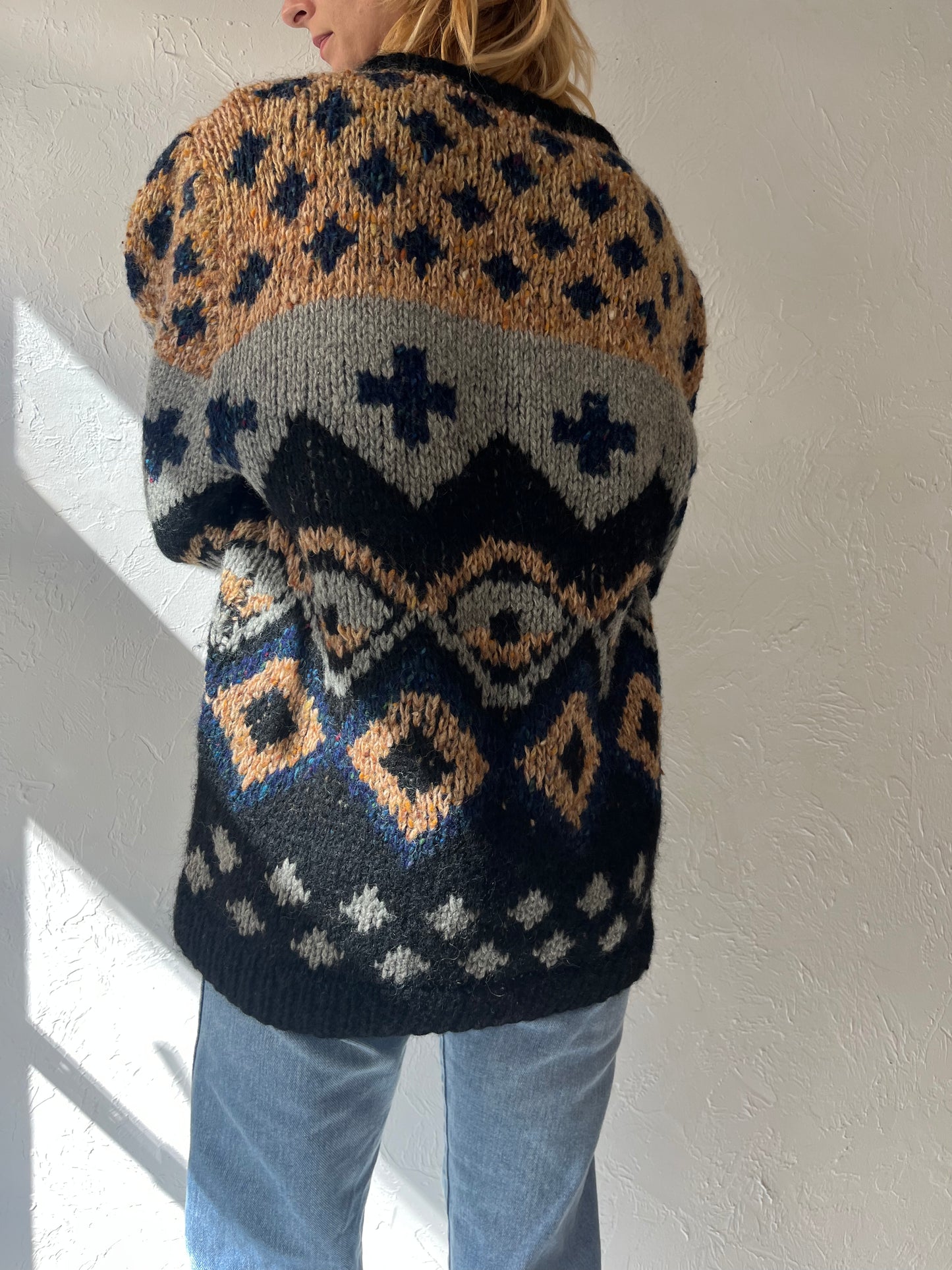90s 'Rino Rossi' Wool Sweater / Medium