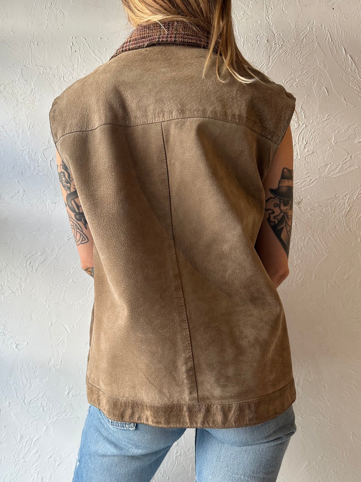 70s ‘Gabriel Levy’ Suede Vest / Medium