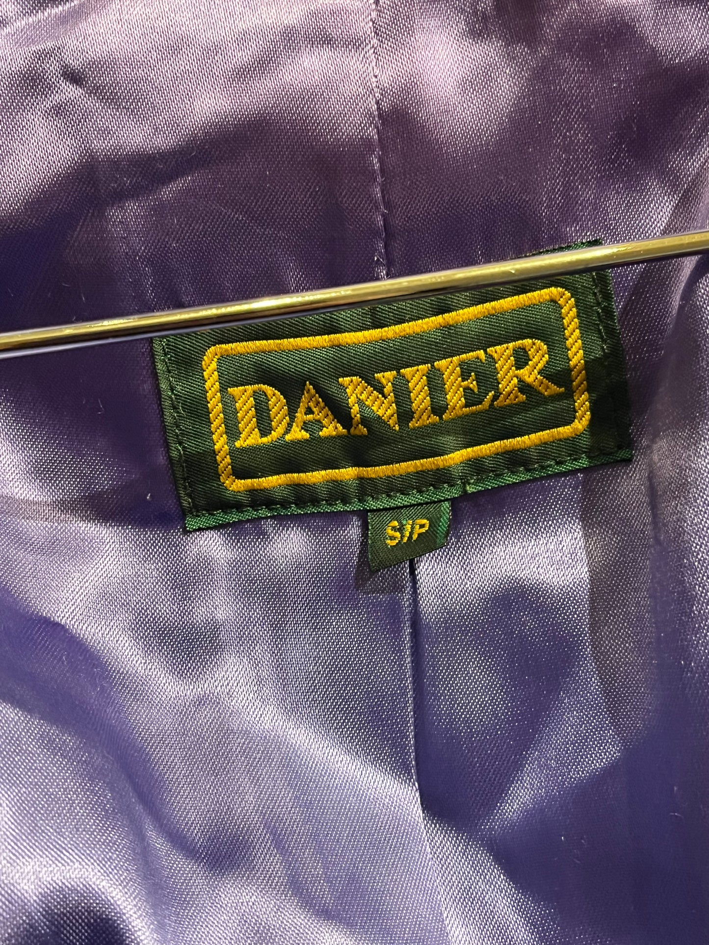 90s ‘Danier’ Purple Suede Two Piece Set / Small
