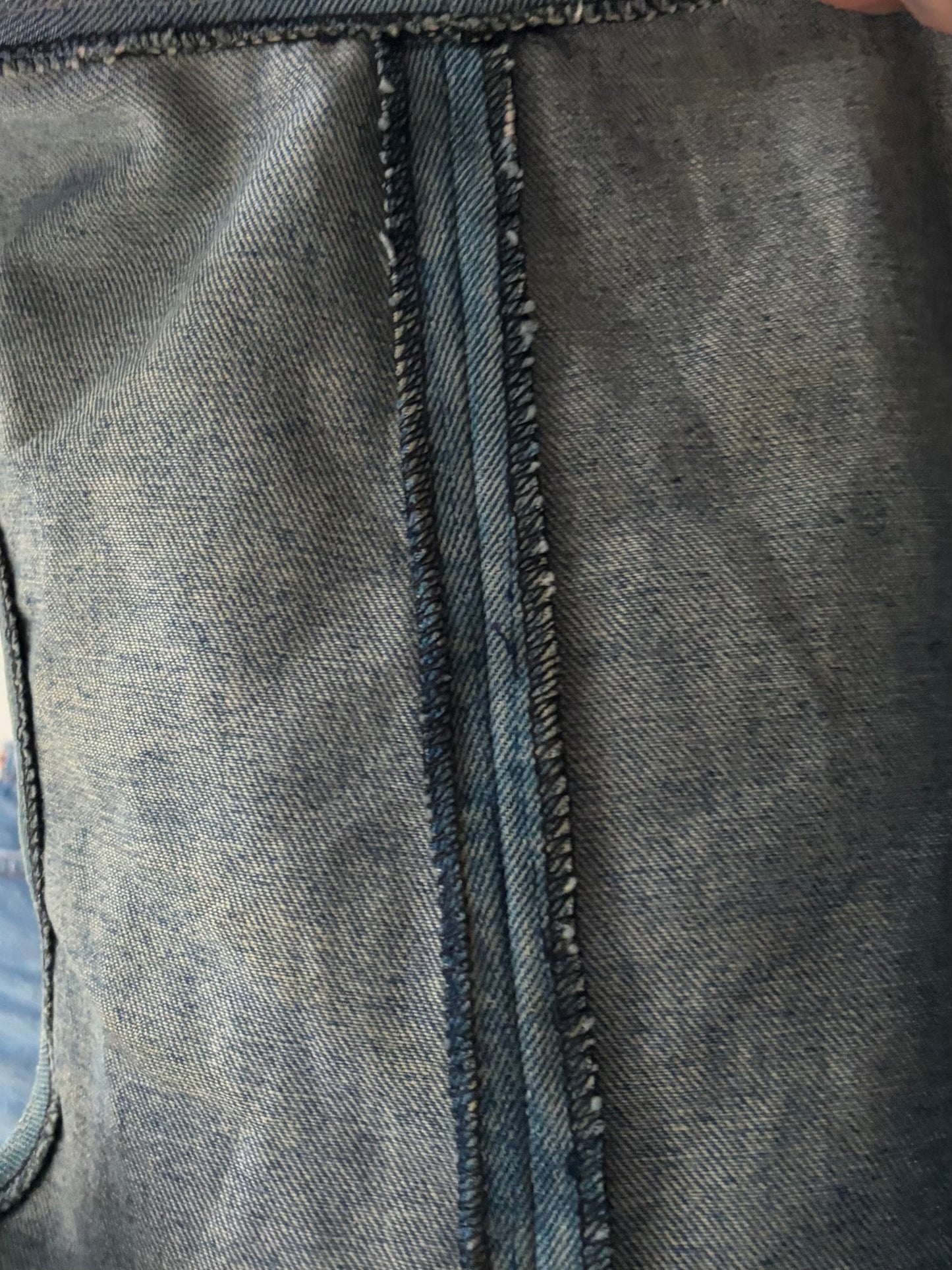 Vintage Leather Vest / Medium