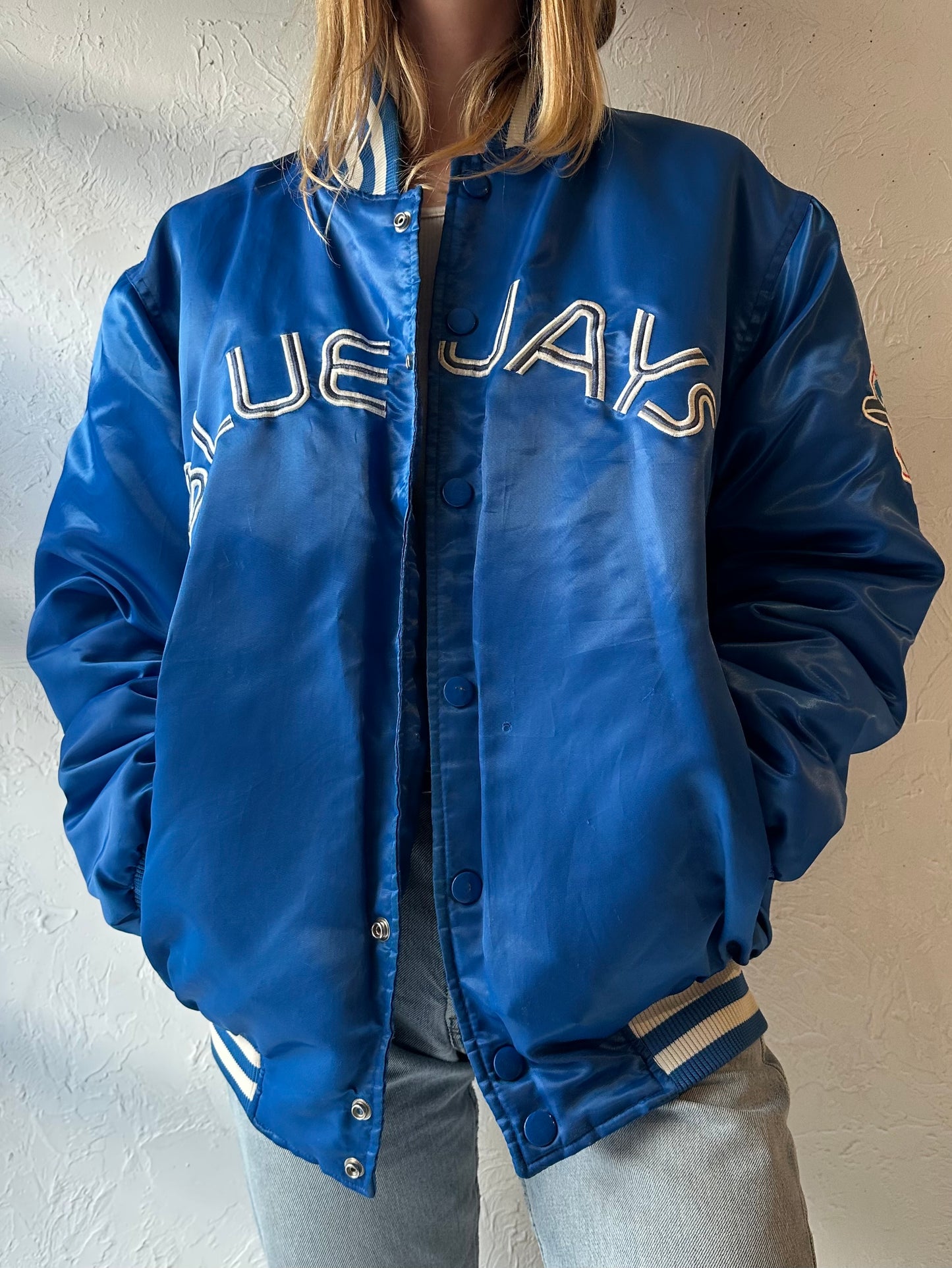 Y2K ‘G3 Toronto Blue Jays’ Bomber Jacket / Medium