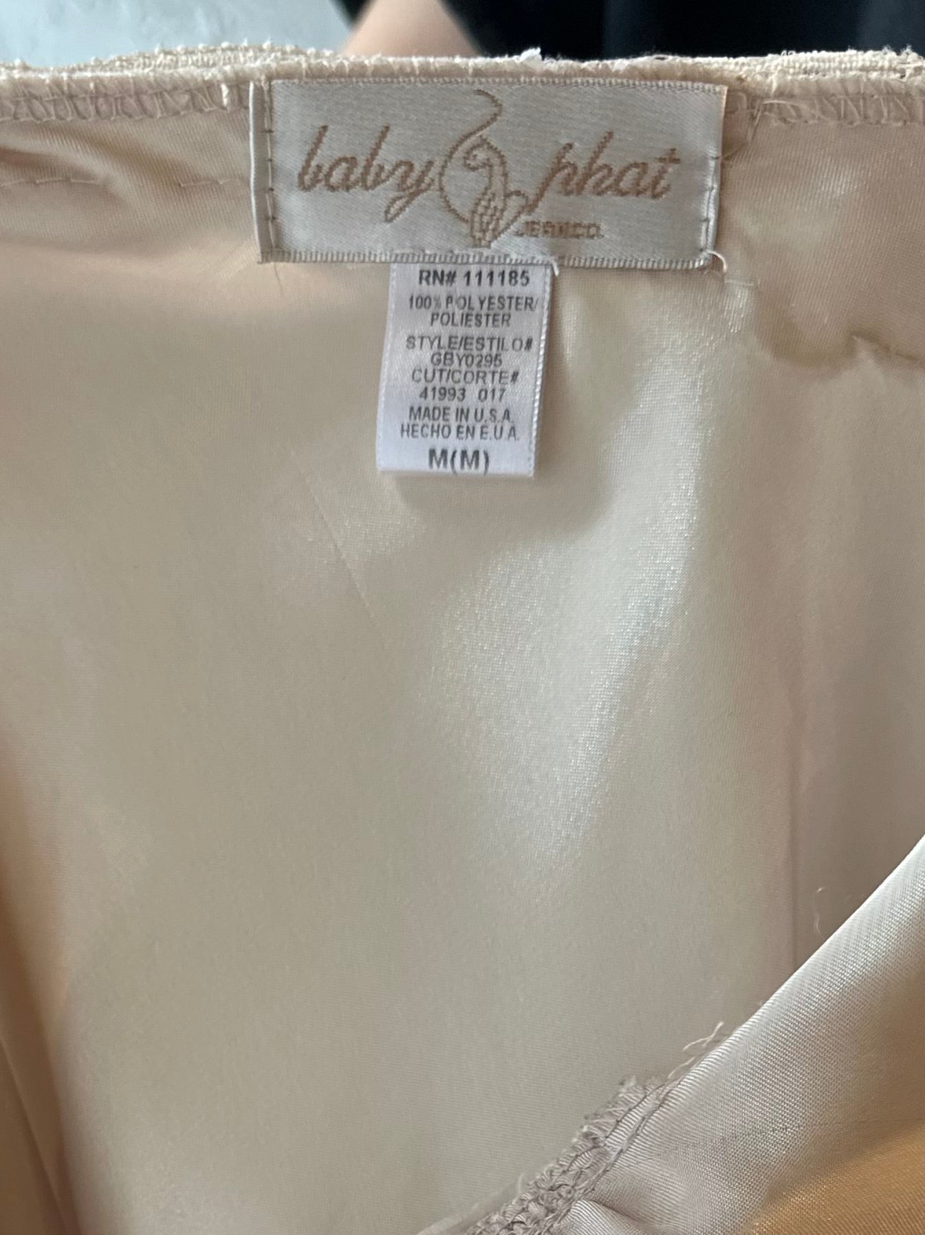 Y2K ‘Baby Phat’ Silky Cami / Medium