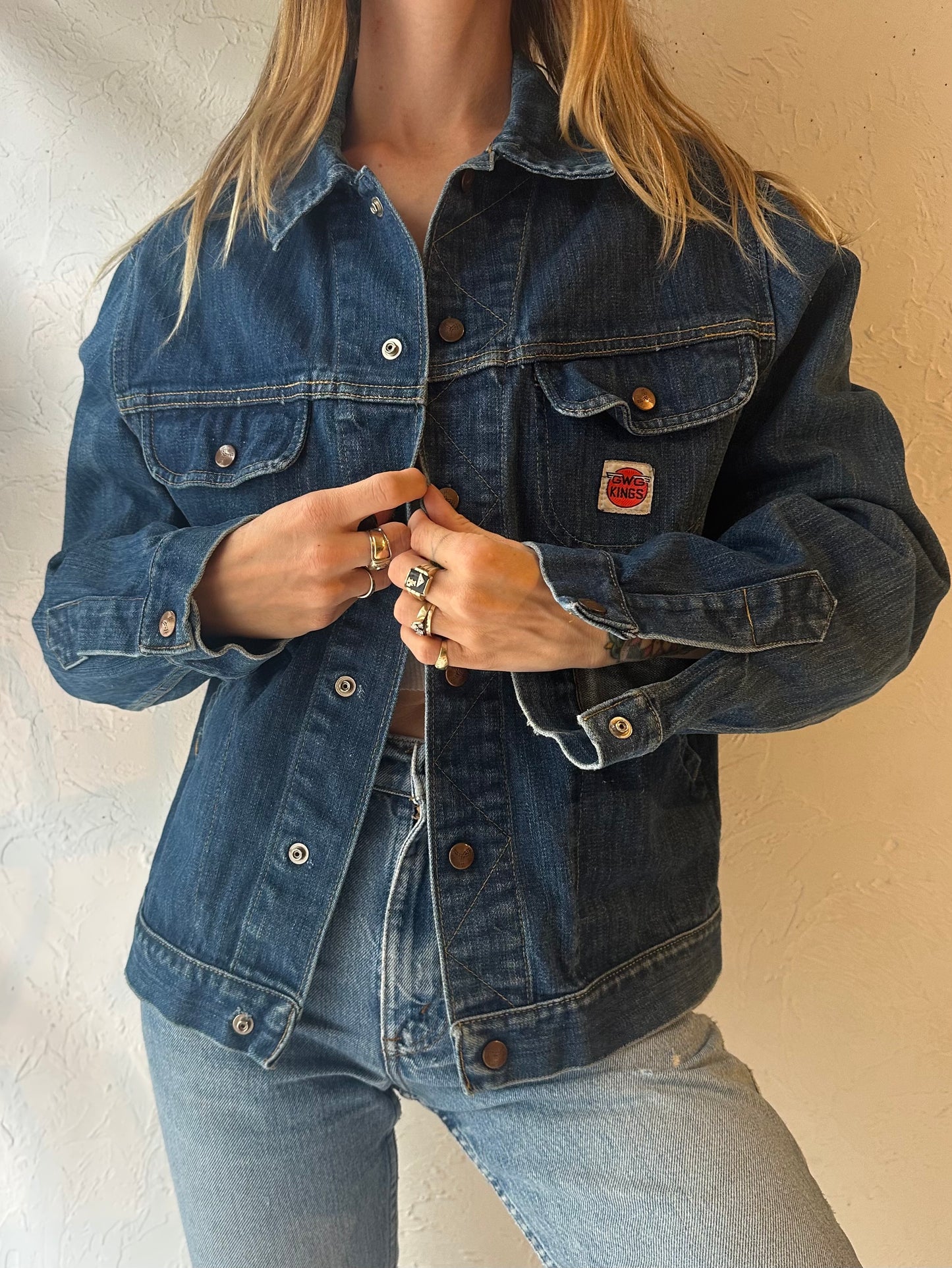 80s 'GWG' Union Made Denim Jacket / Medium