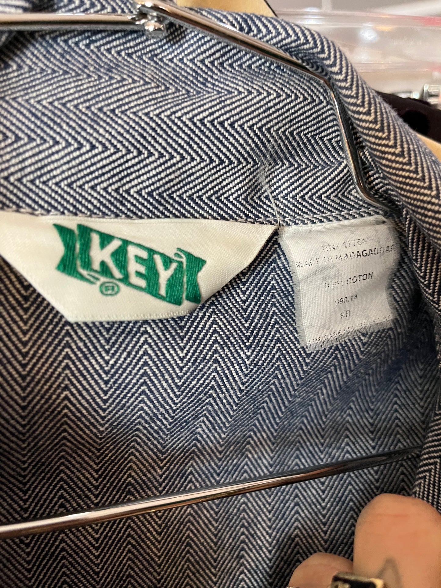 Y2K ‘Key’ Cotton Boiler Suit Coveralls / Small