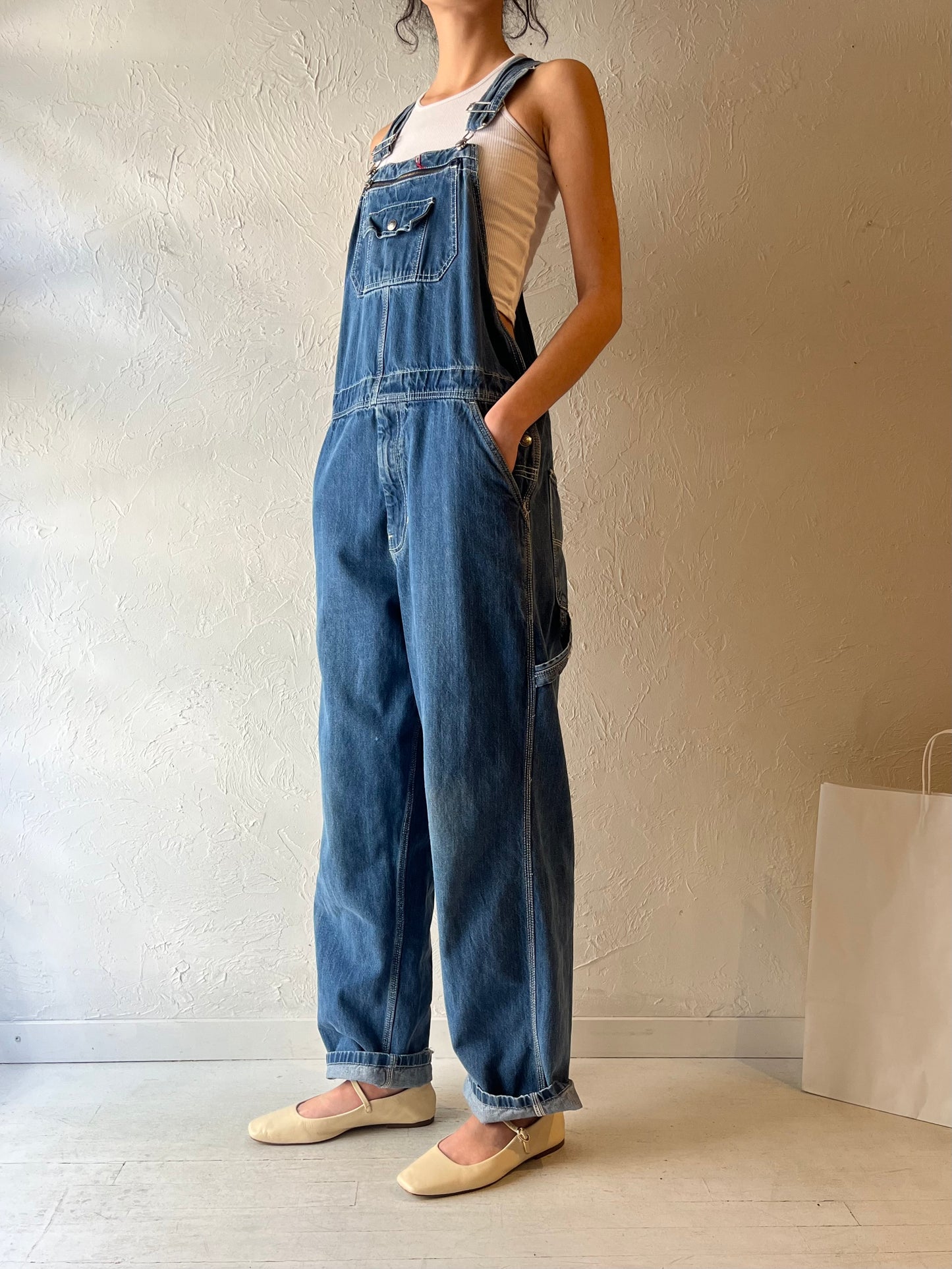 Y2K ‘Craftsman’ Denim Overalls / Medium