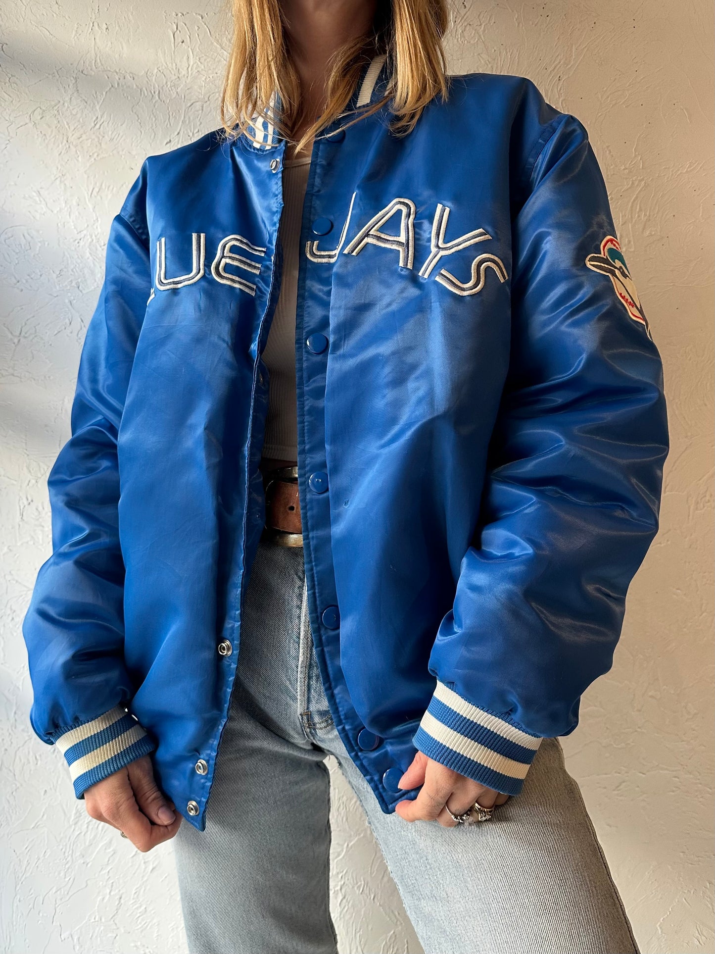 Y2K ‘G3 Toronto Blue Jays’ Bomber Jacket / Medium