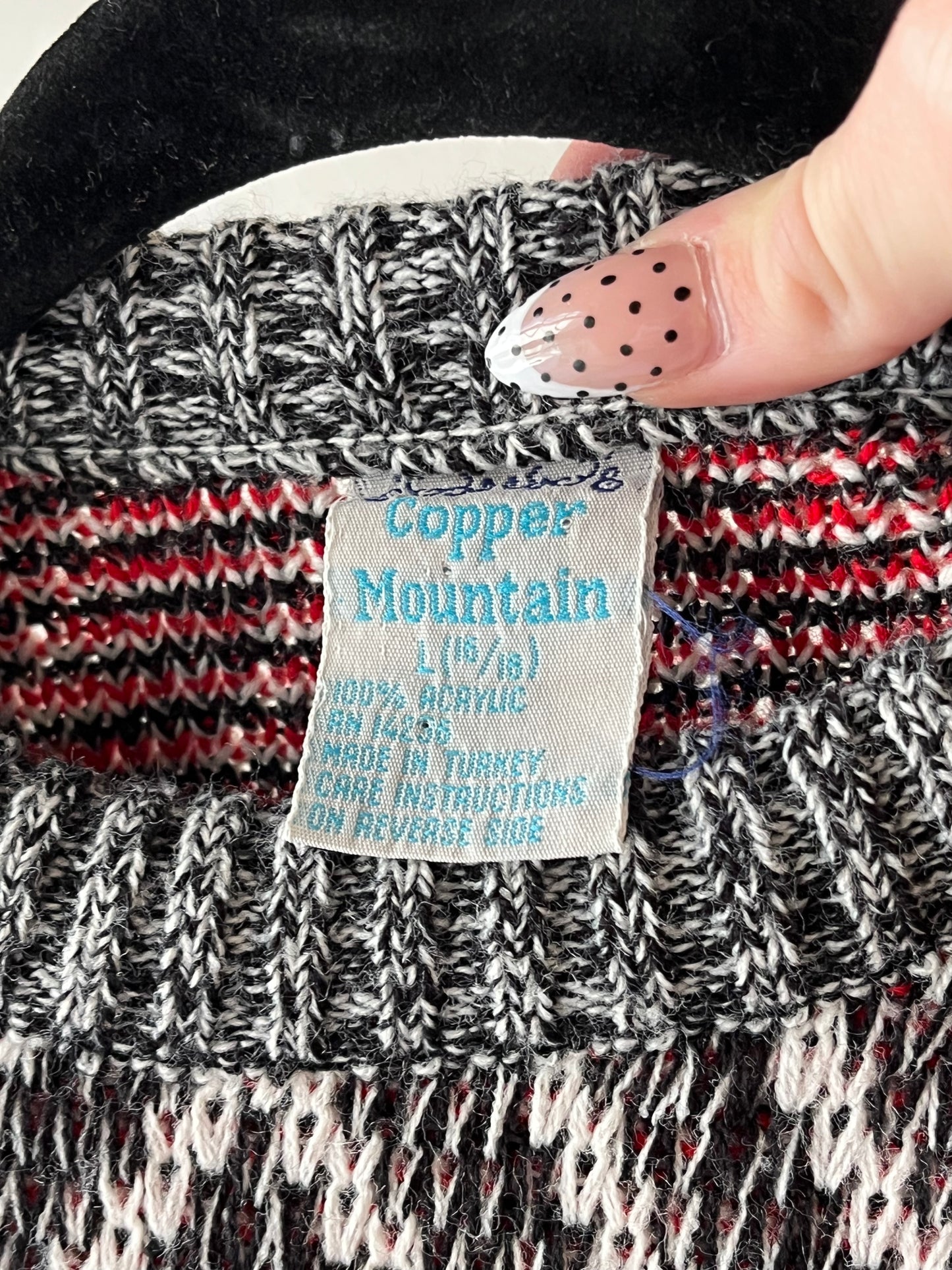 90s 'Copper Mountain' Sweater / Small