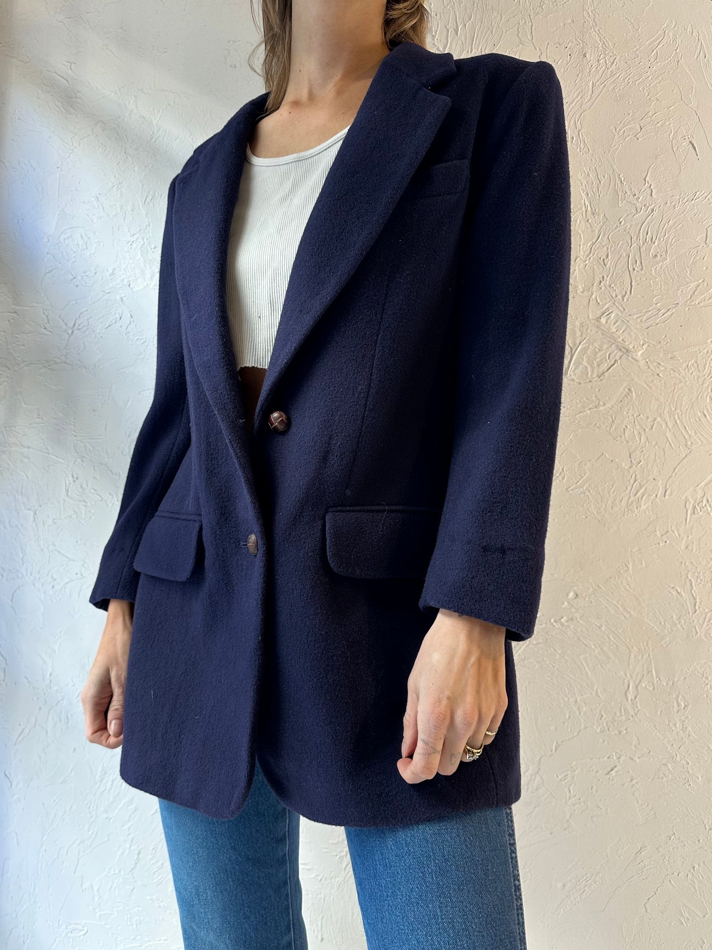 90s 'Runaway Bayjeans' Blazer Jacket / Small - Medium