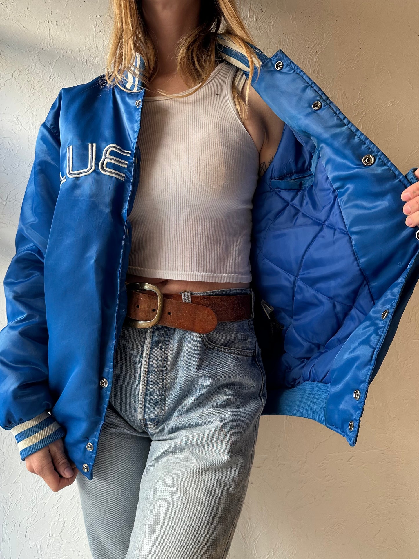 Y2K ‘G3 Toronto Blue Jays’ Bomber Jacket / Medium