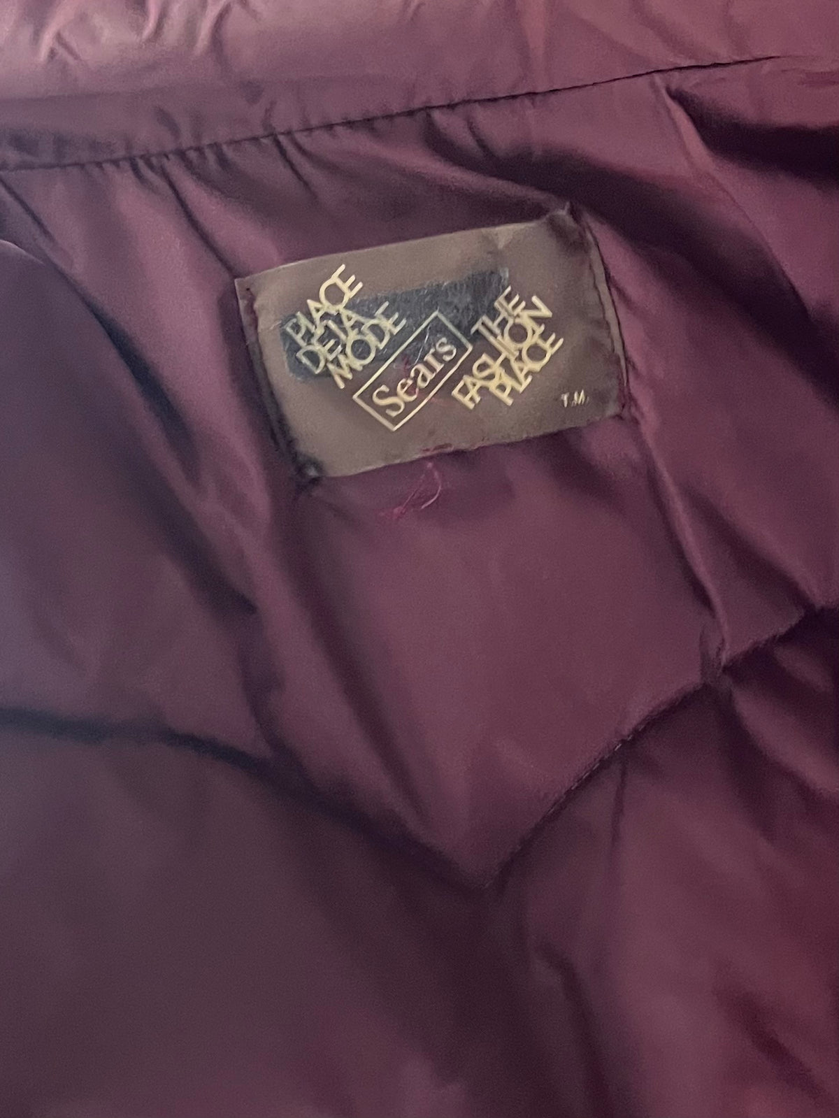 90s 'Sears' Winter Puffer Vest / Small