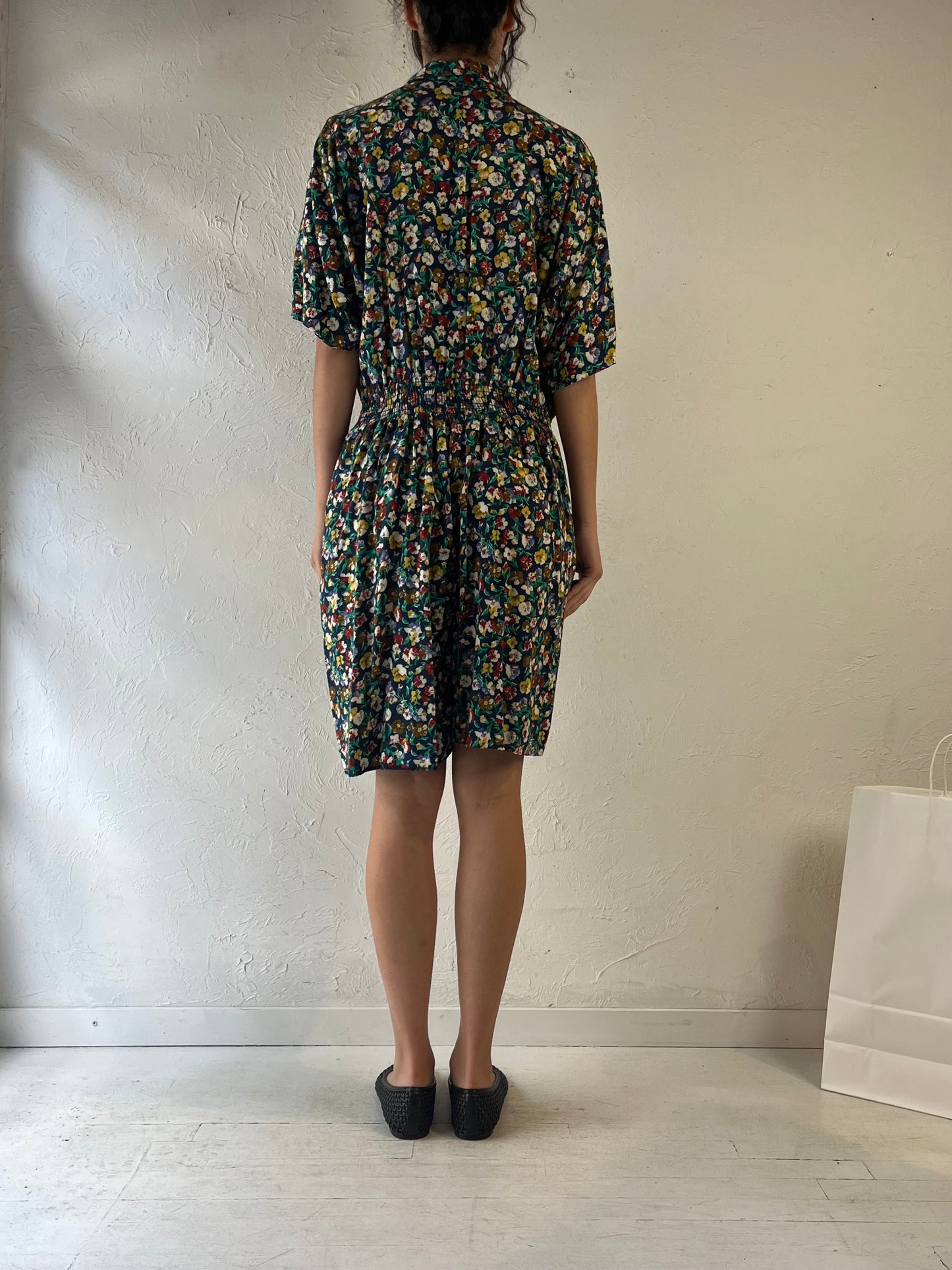 'Brettons' Floral Romper / Large