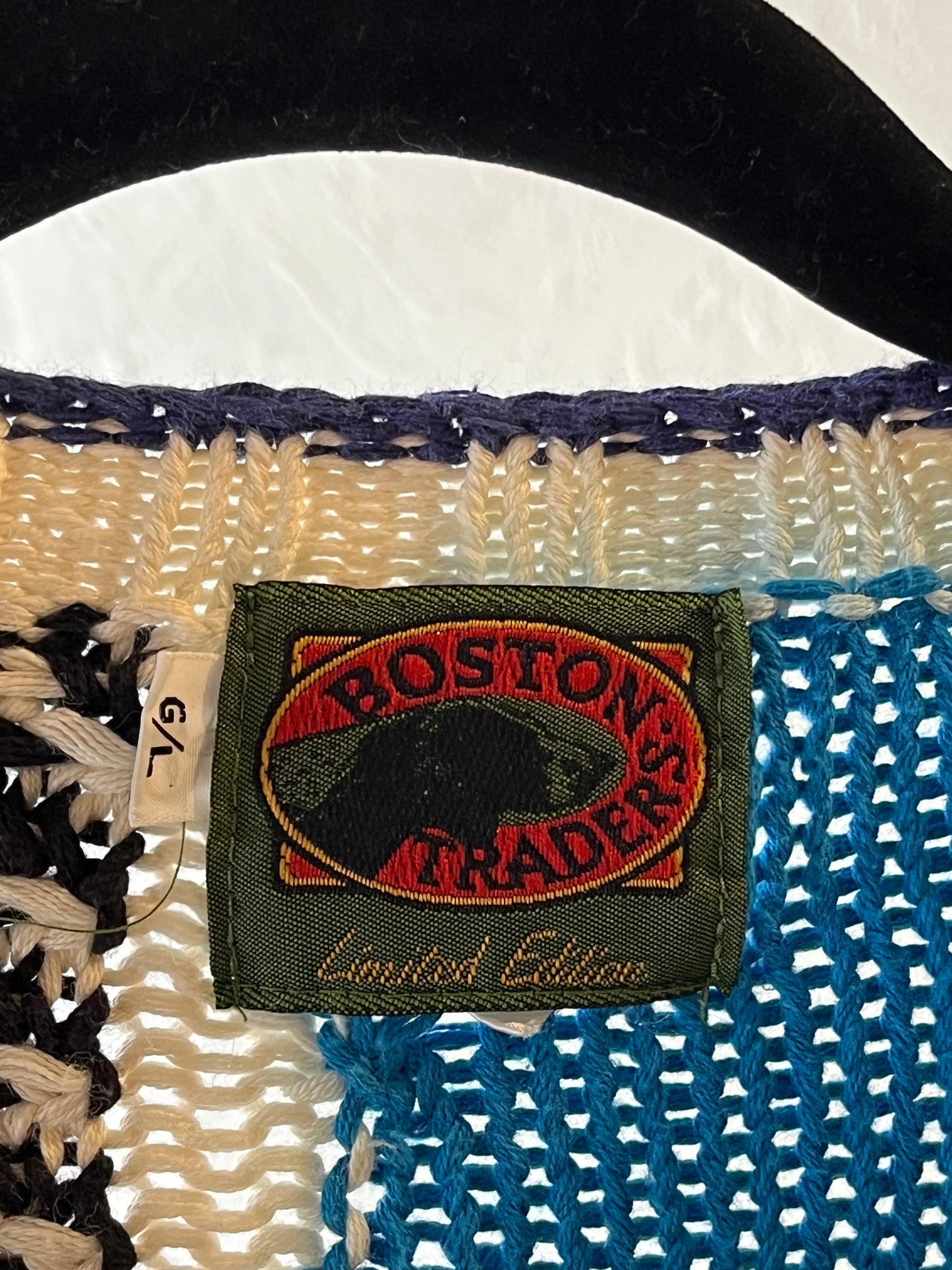 90s 'Boston Trader’s' Cotton Sweater / Large