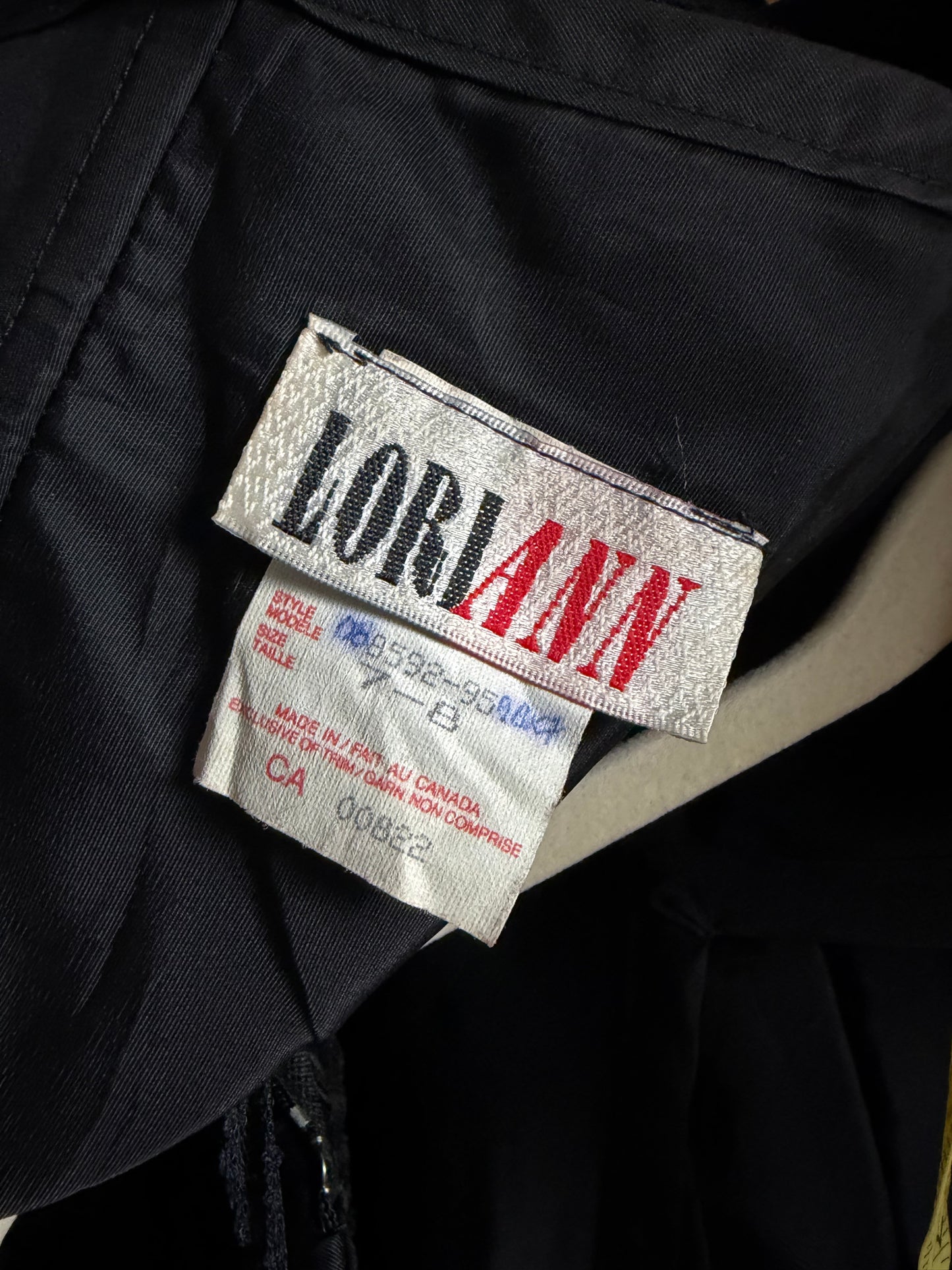 80s 'Lori Anne' Black Strapless Formal Dress / Medium