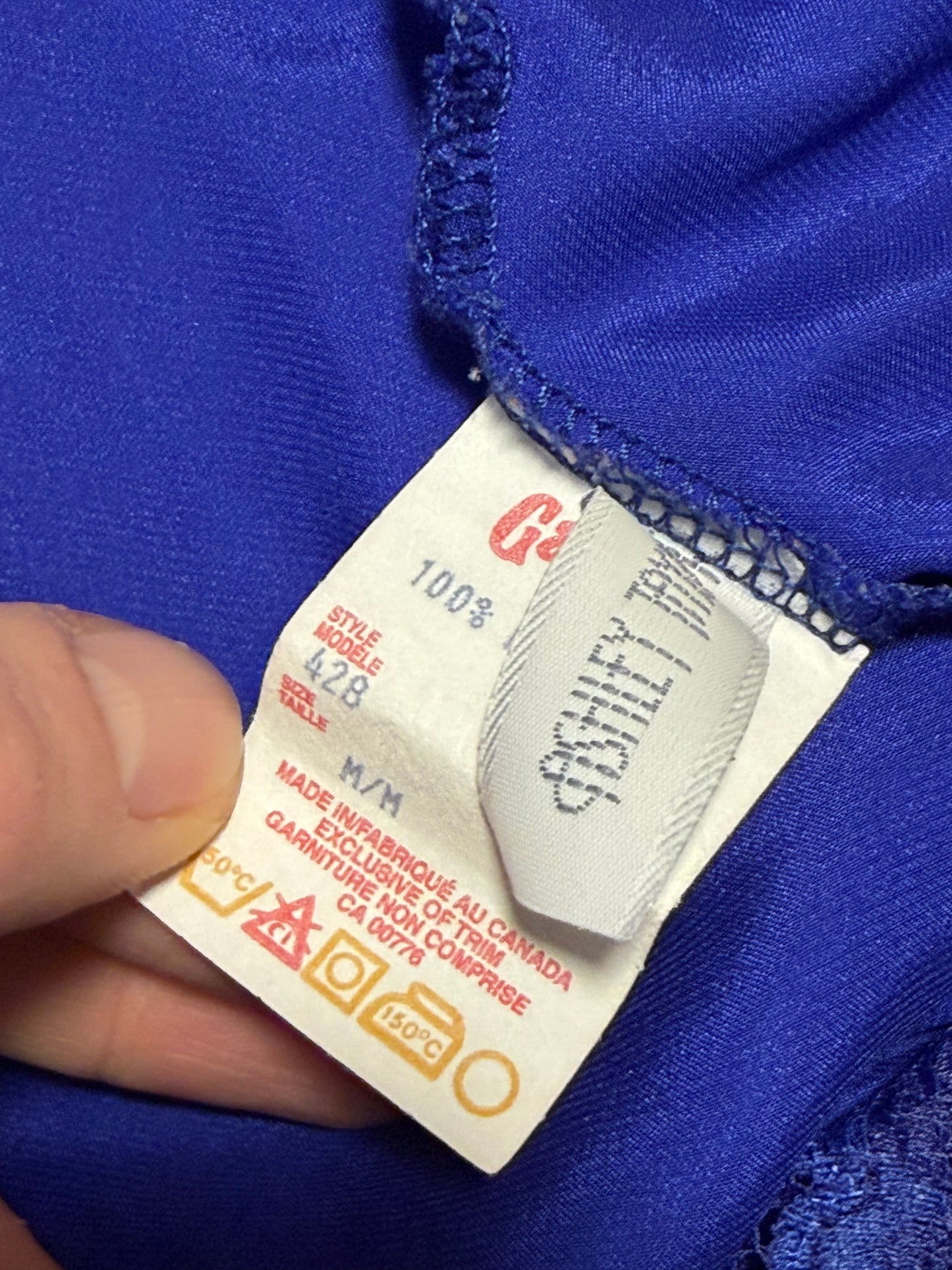 90s 'Ashley Taylor' Vintage Romantic Blue Lingerie Slip Mini Dress / Medium