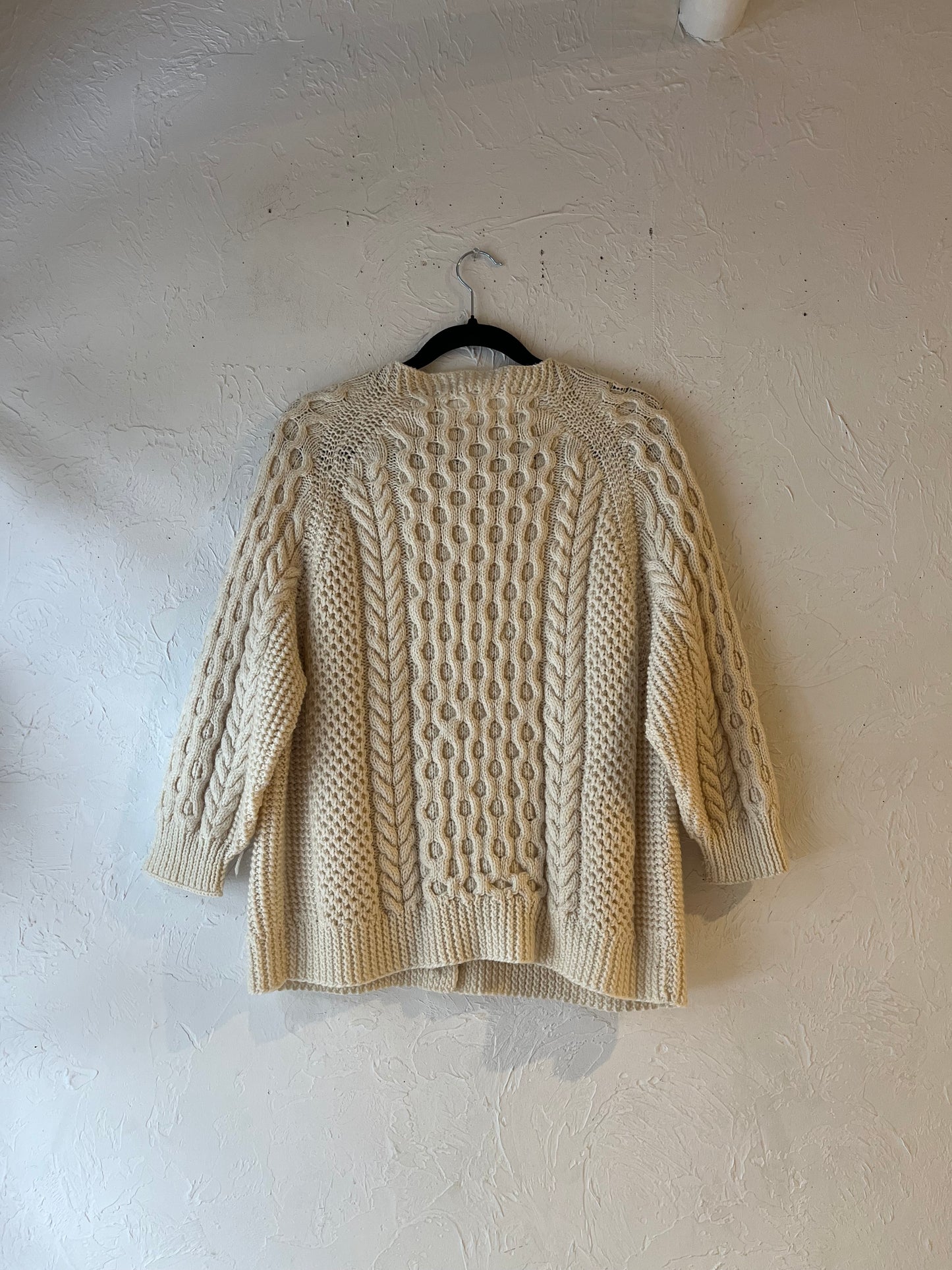 Cream Cardigan / Small