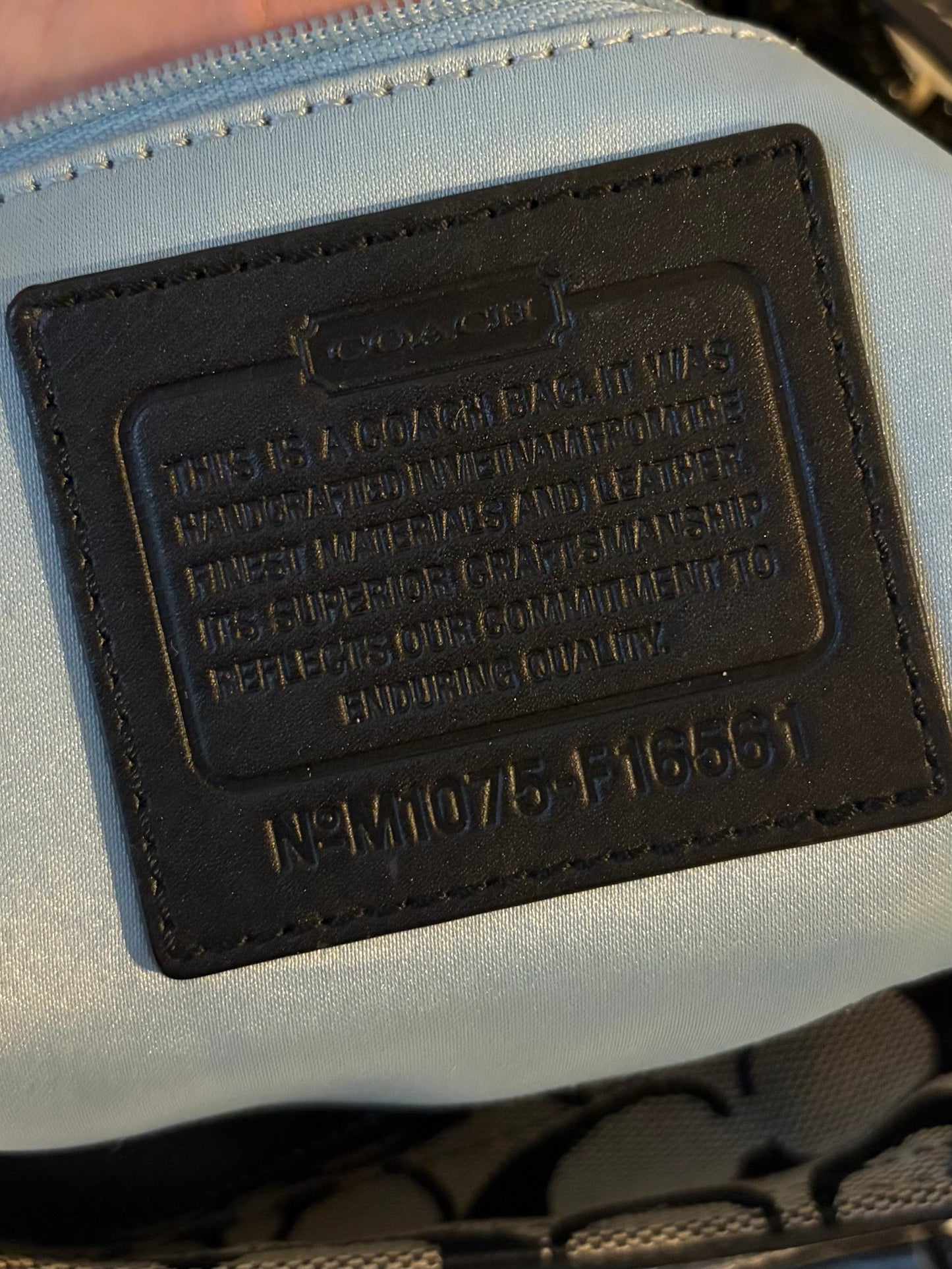 Y2k 'Coach' Monogram Purse