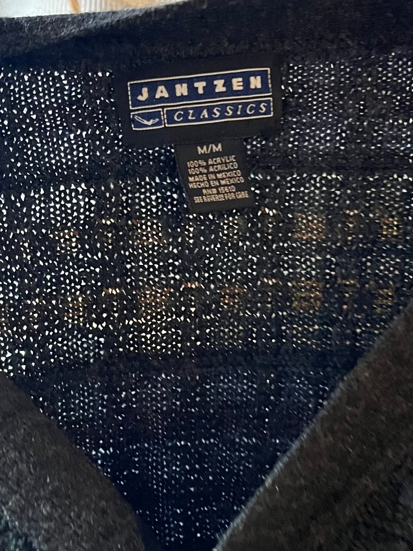 90s ‘Jantzen’ Acrylic Cardigan Sweater / Medium