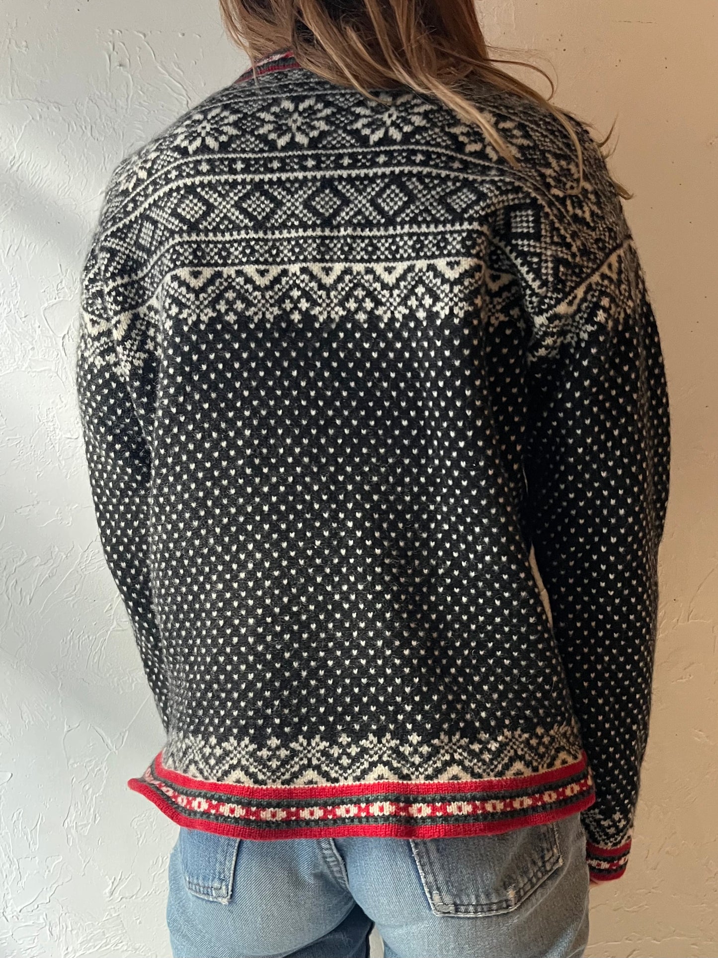 90s ‘LL Bean’ Nordic Wool Sweater / Medium