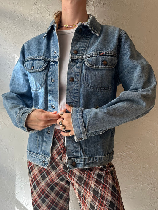 Vintage 'GWG' Faded Denim Jacket / Medium