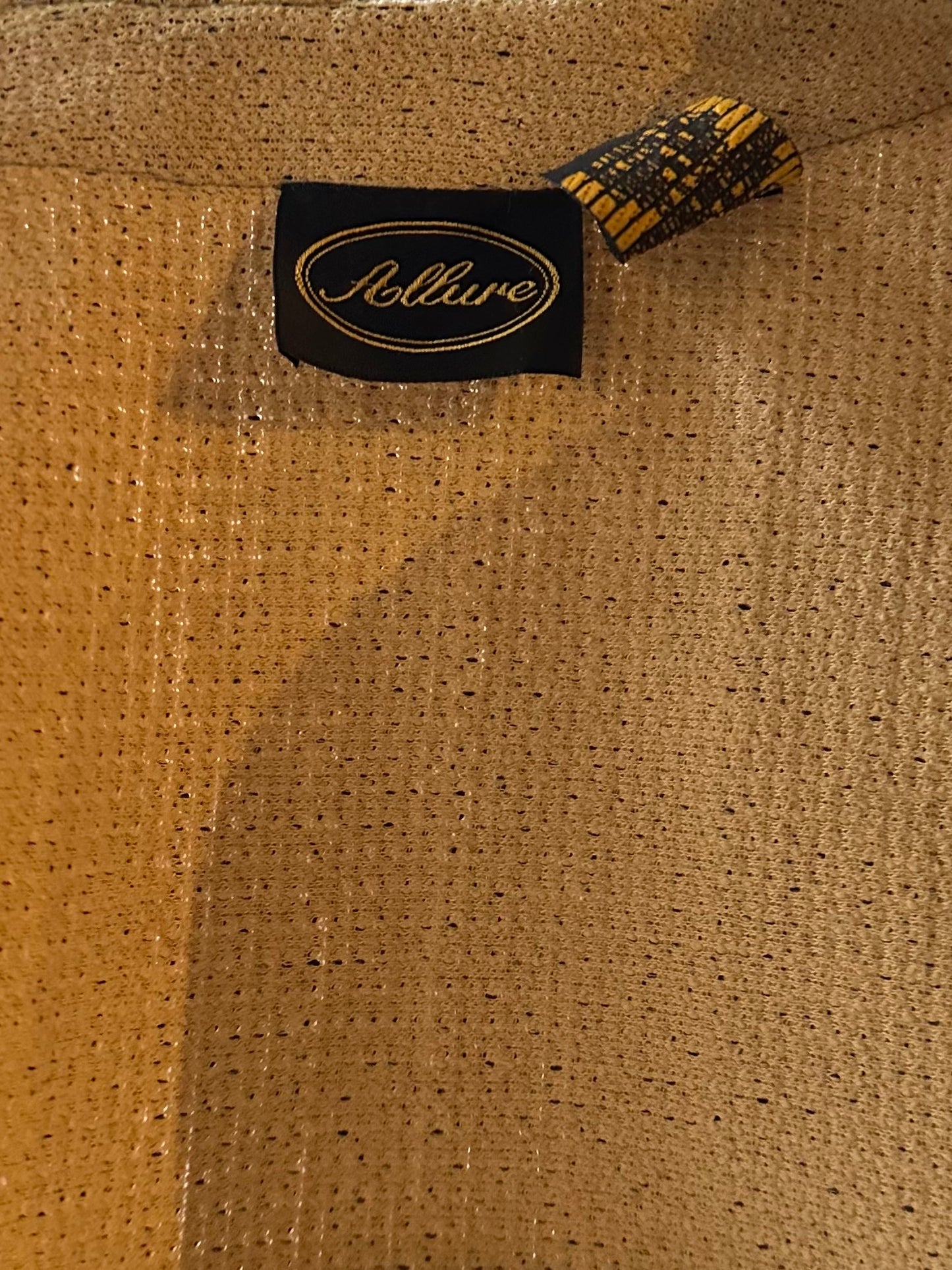 90s 'Allure' Tapestry Coat / Medium