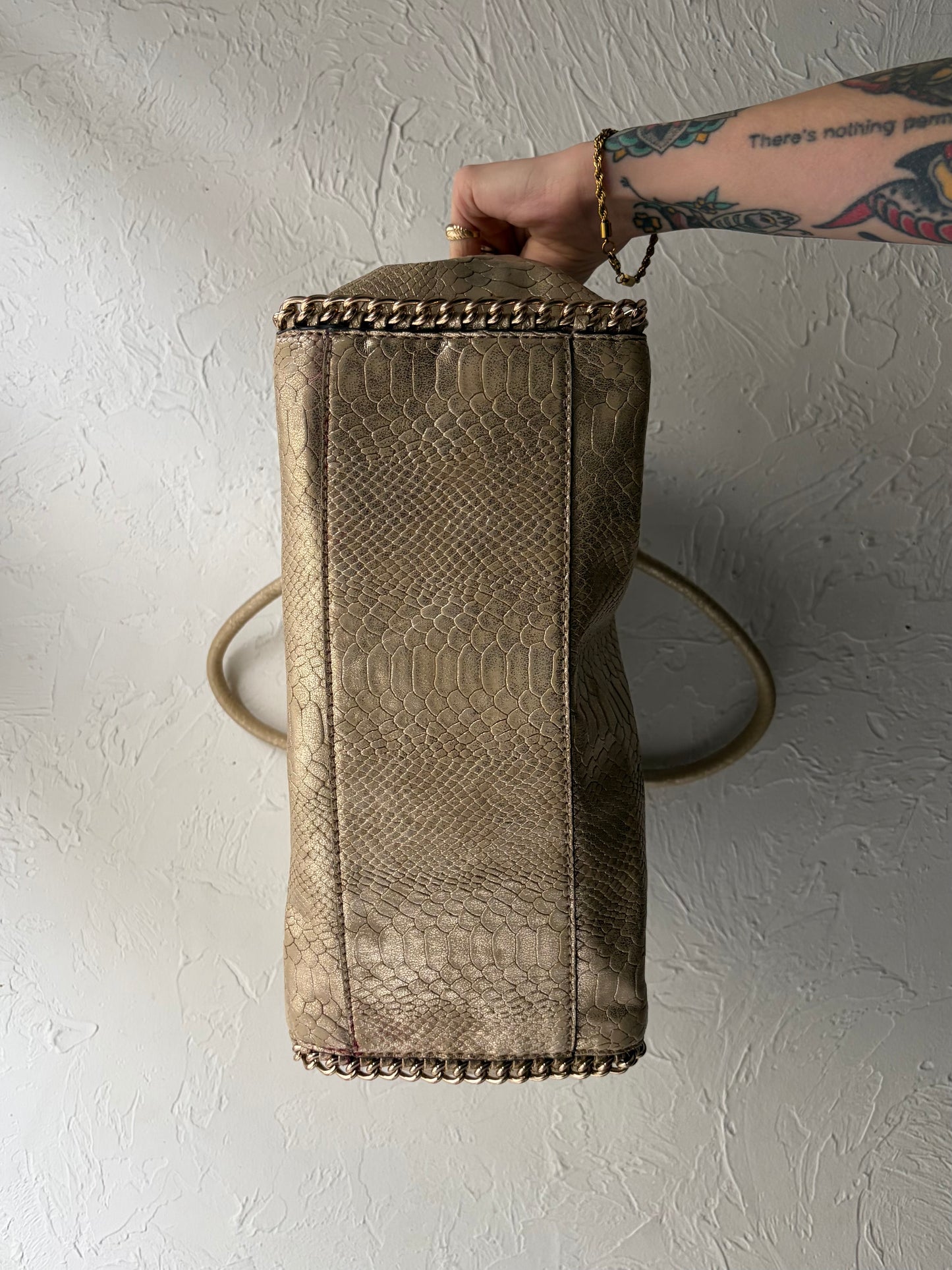 Vintage 'Guess' Gold Metalic purse